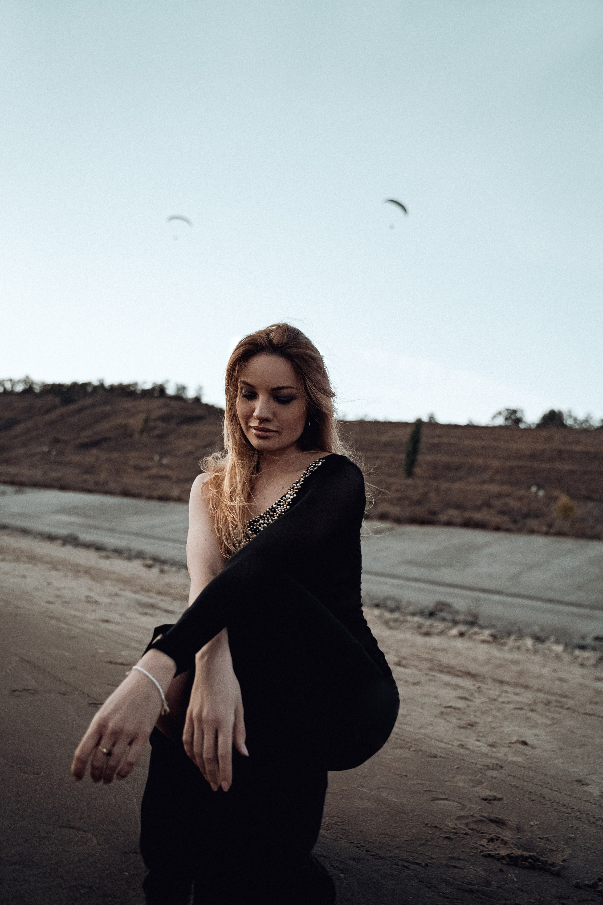 Динара SOLO b e a c h. Контент фотограф в Москве Кулич Настя