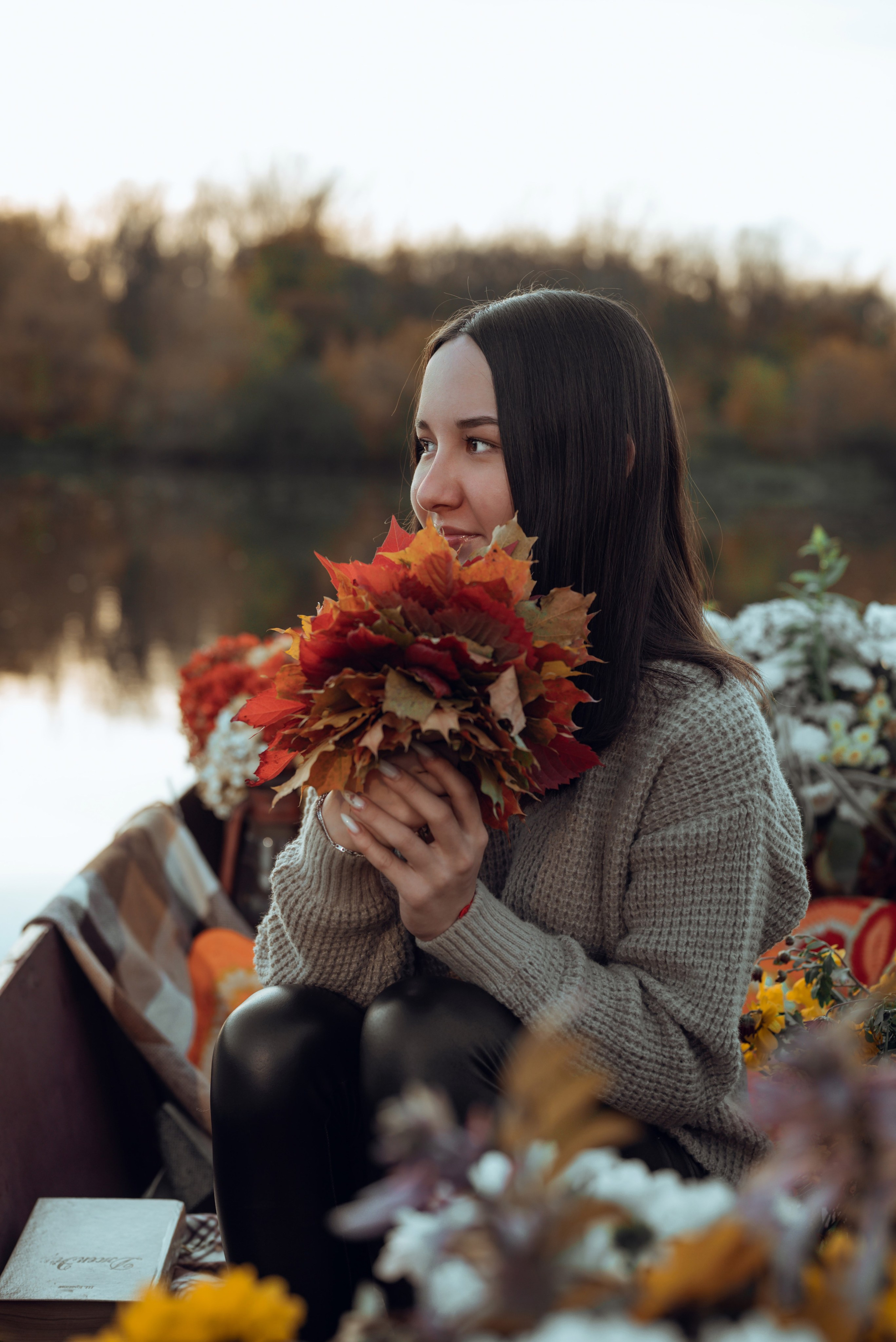 Фотопроект с осенней лодкой. Фотограф в городе Салават