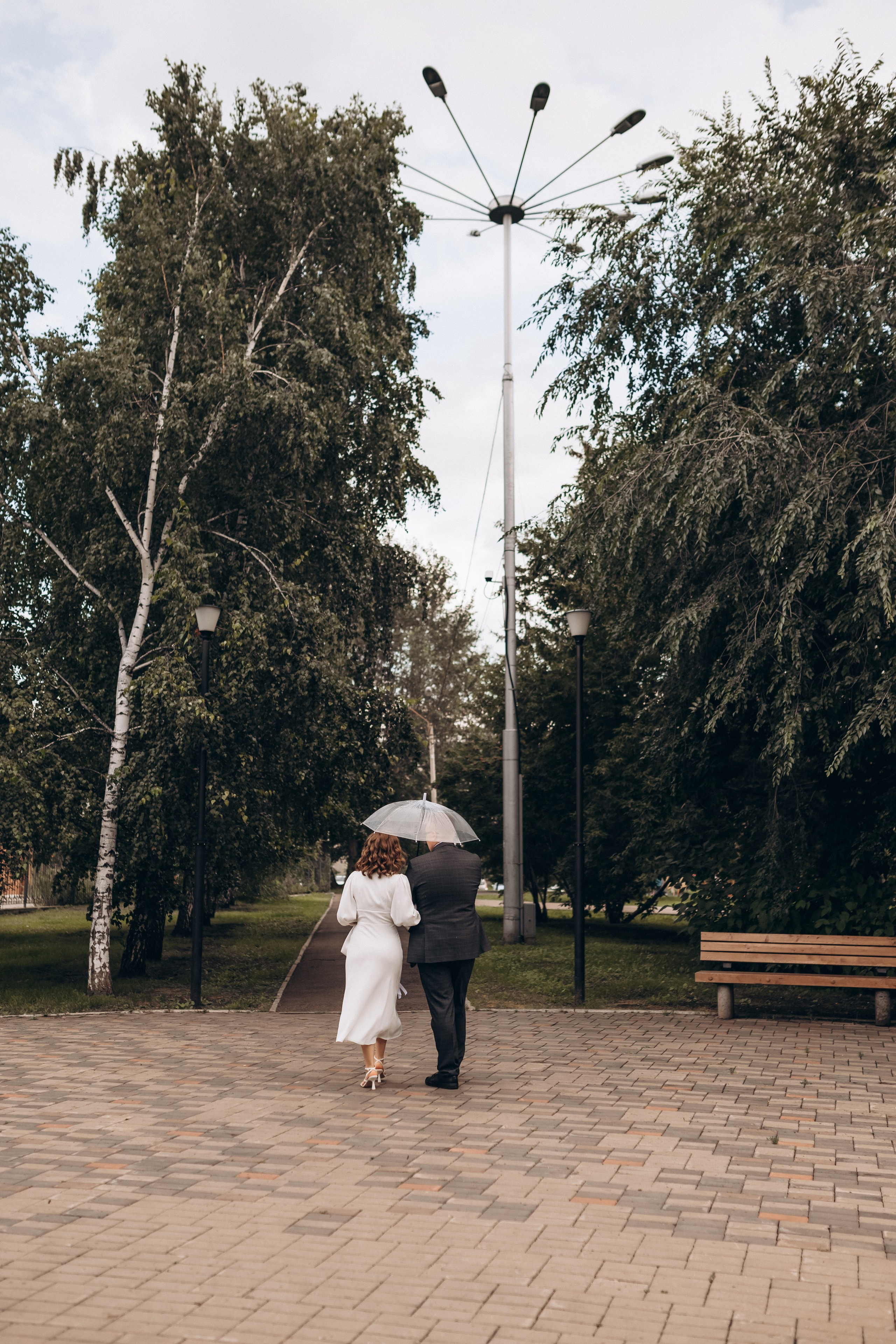 Свадебная прогулка Дарьи и Сергея. Семейный фотограф в Красноярске