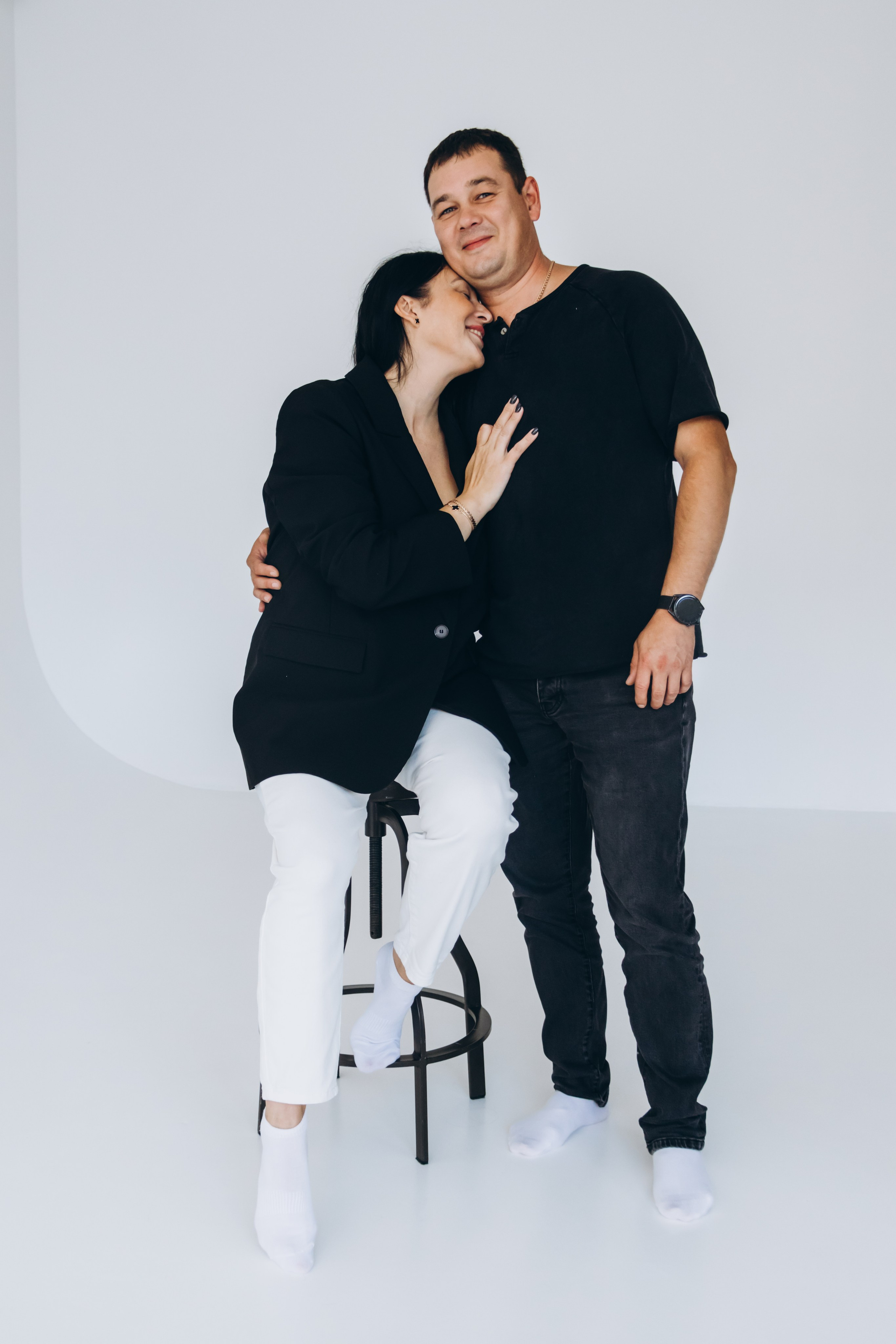 Семейная фотосессия в студии, Екатеринбург. Фотограф в Екатеринбурге Пойгина Елена