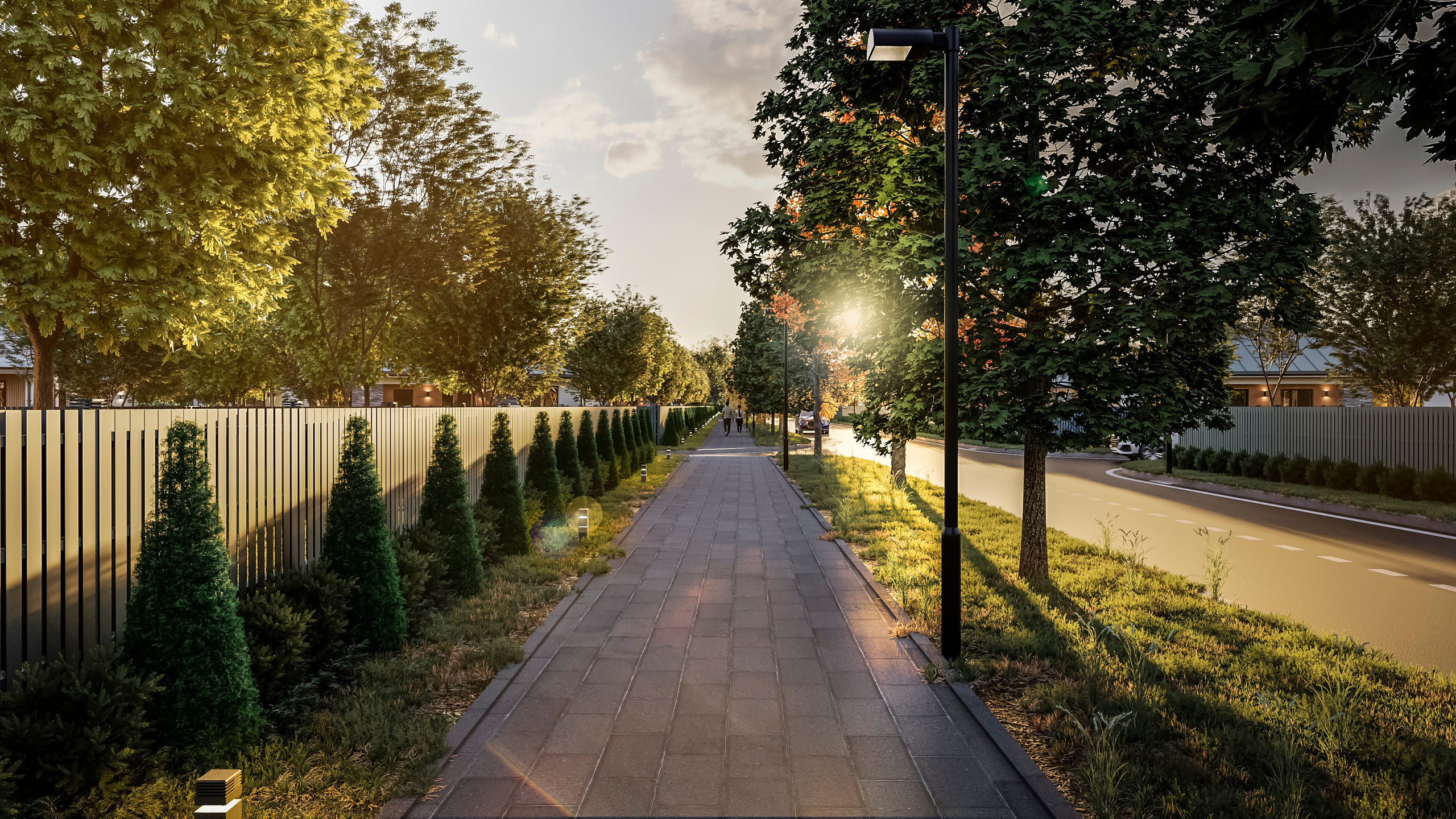 Коттеджный посёлок «Волошино Парк». Визуальный контент для недвижимости в Калининграде