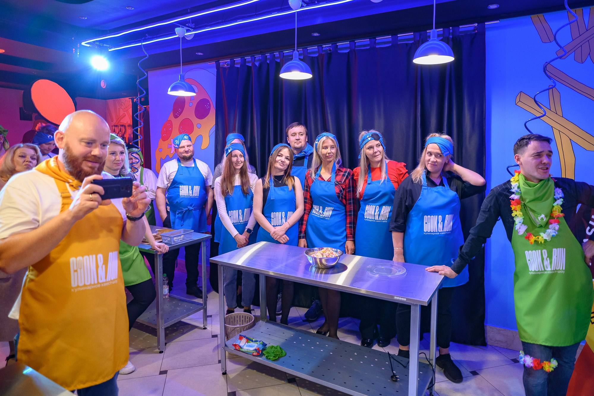 Кулинарный квест-шоу CooknRun. Фотограф Александр Данилов
