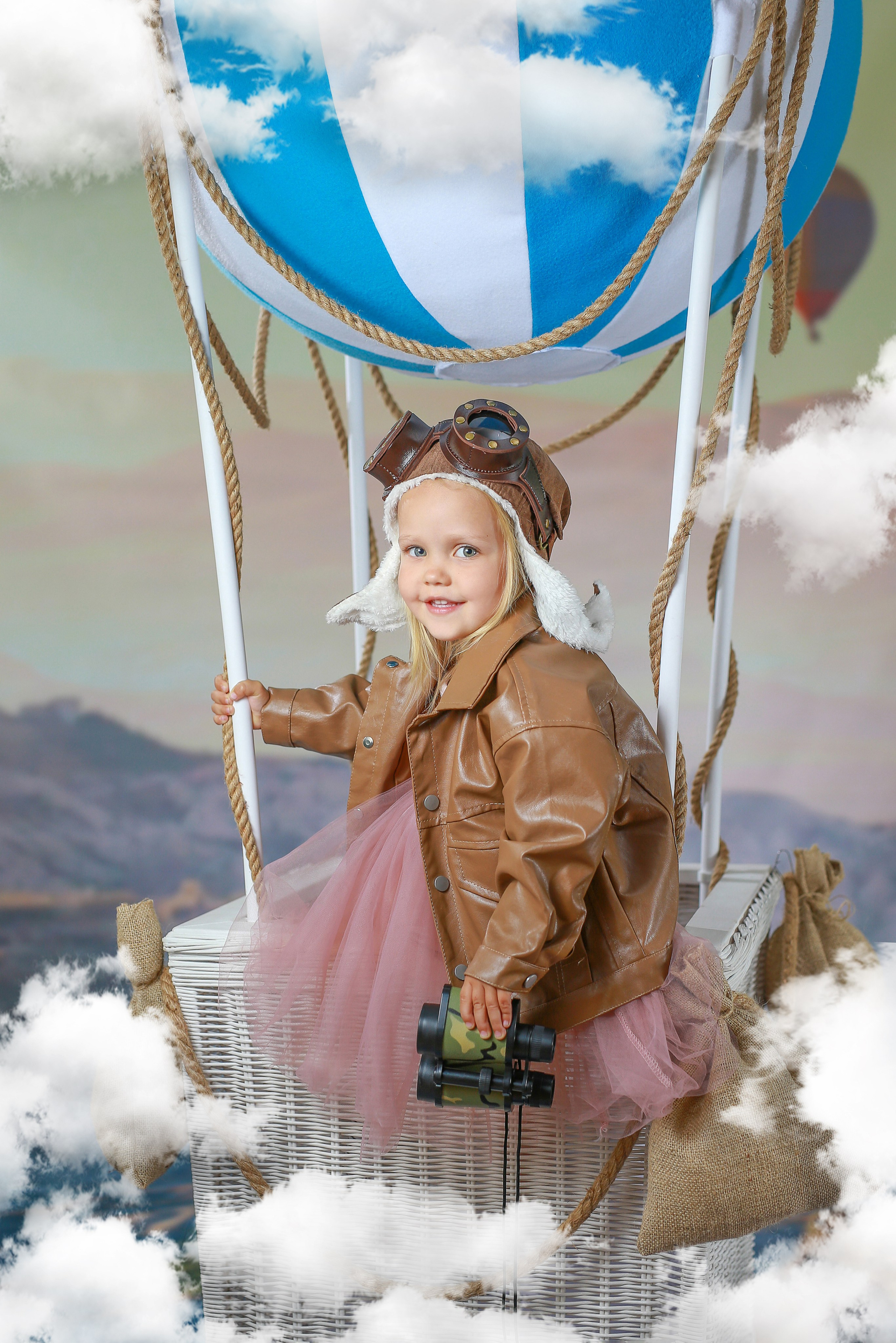 Фотосессия «На воздушном шаре» 2022. Фотограф в детский сад Елена Колчева Новокузнецк