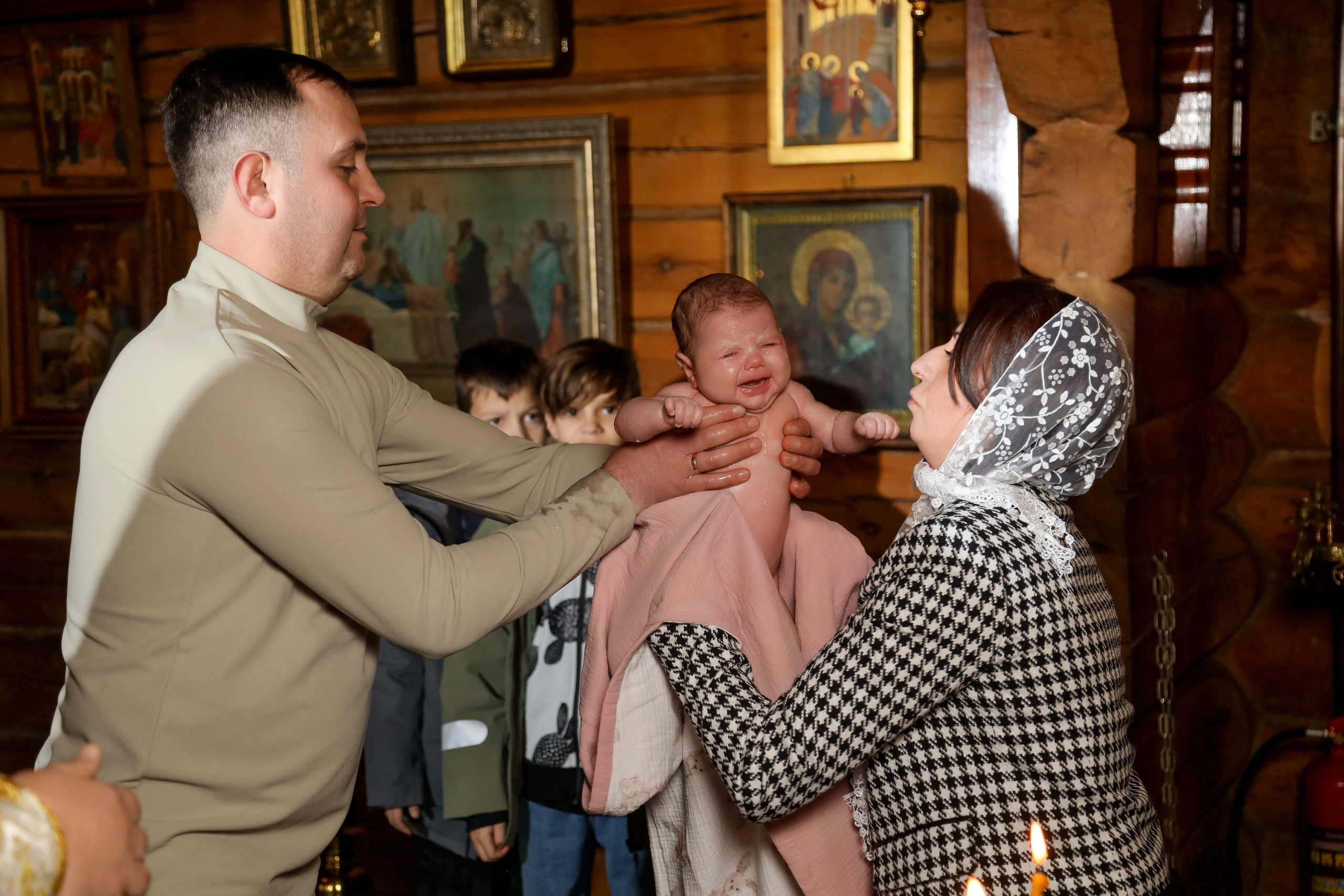 Крестины. Фотограф Антон Чупринин