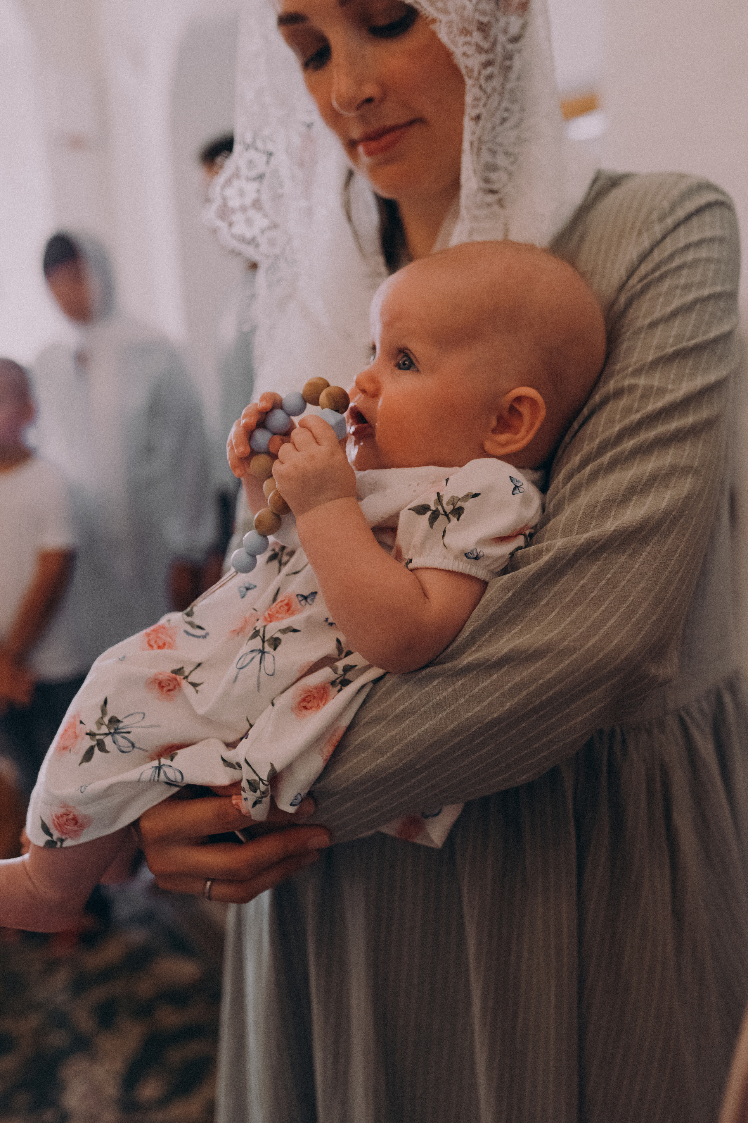 Таинство Крещения Мирослава. Фотограф новорожденных в Москве Щелково и МО Ангелина Энговатова