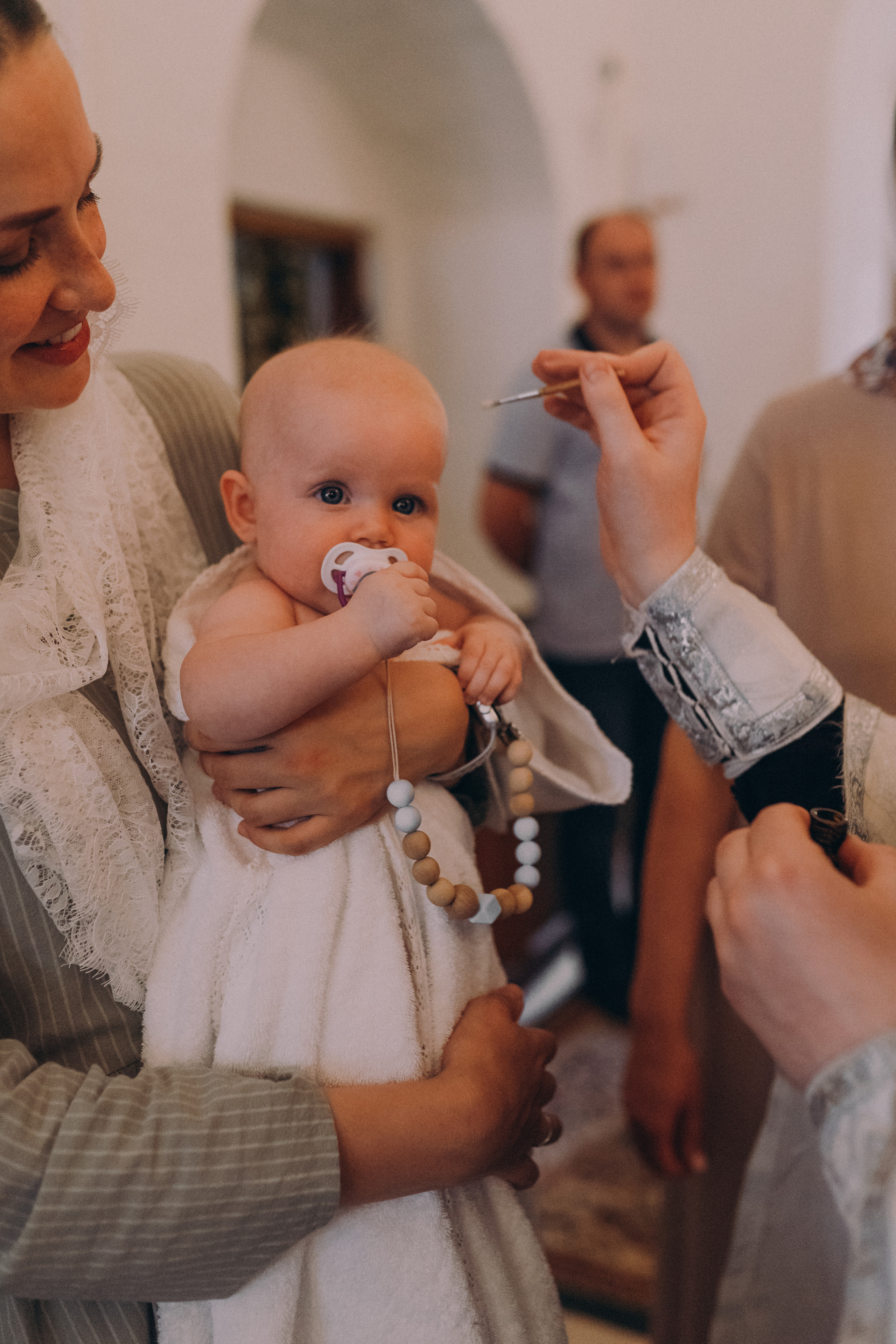 Таинство Крещения Мирослава. Фотограф новорожденных в Москве Щелково и МО Ангелина Энговатова