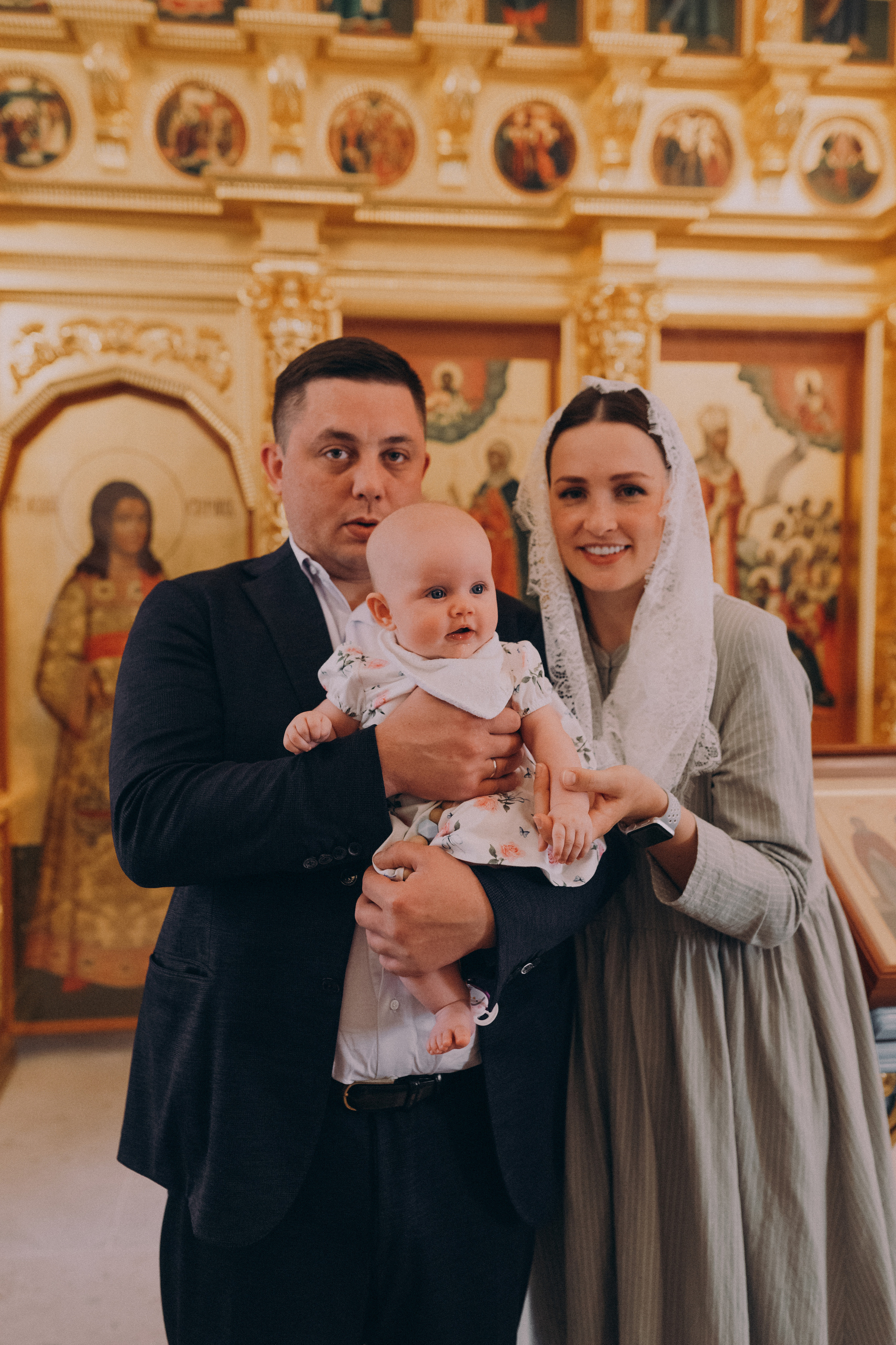 Таинство Крещения Мирослава. Фотограф новорожденных в Москве Щелково и МО Ангелина Энговатова