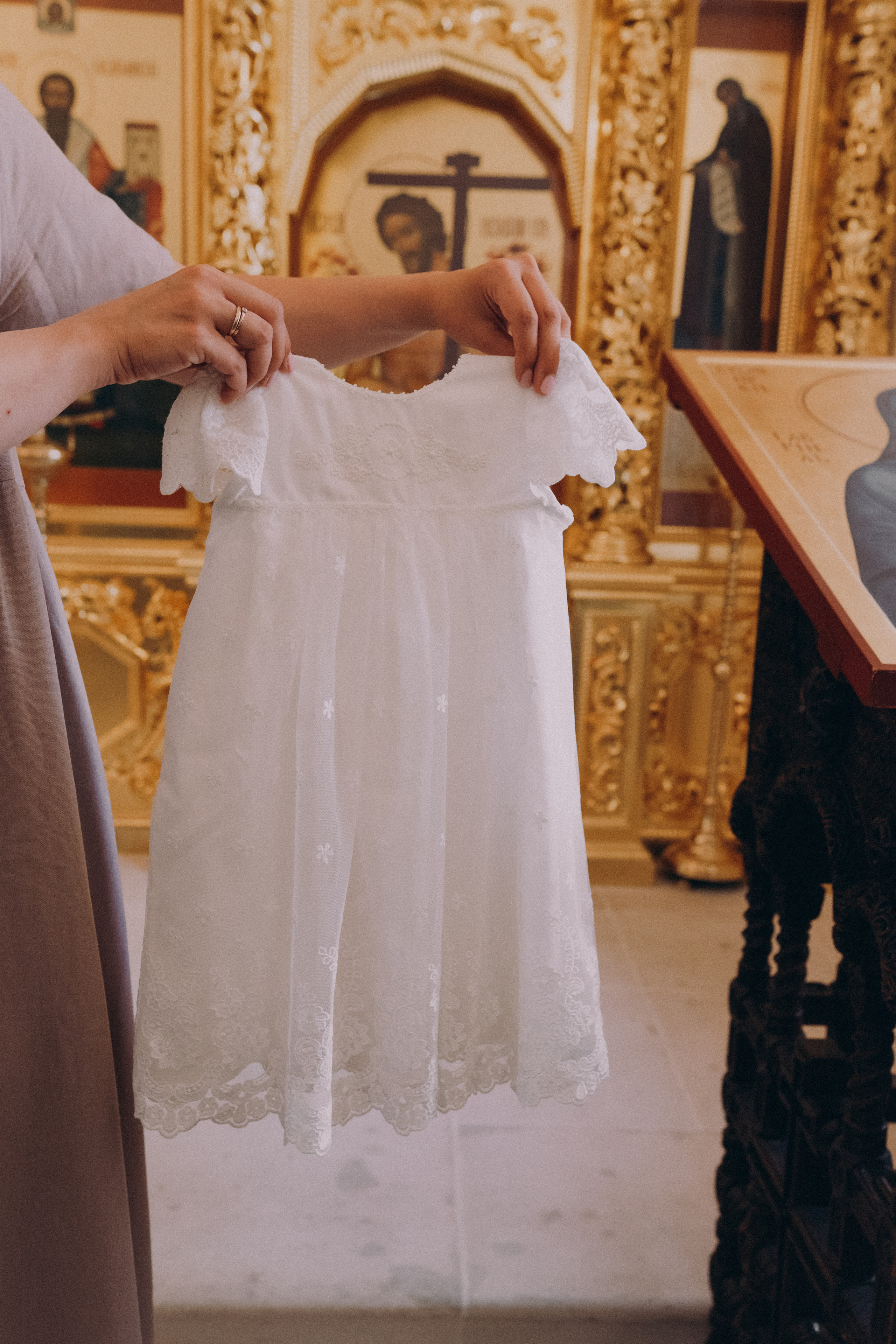 Таинство Крещения Мирослава. Фотограф новорожденных в Москве Щелково и МО Ангелина Энговатова