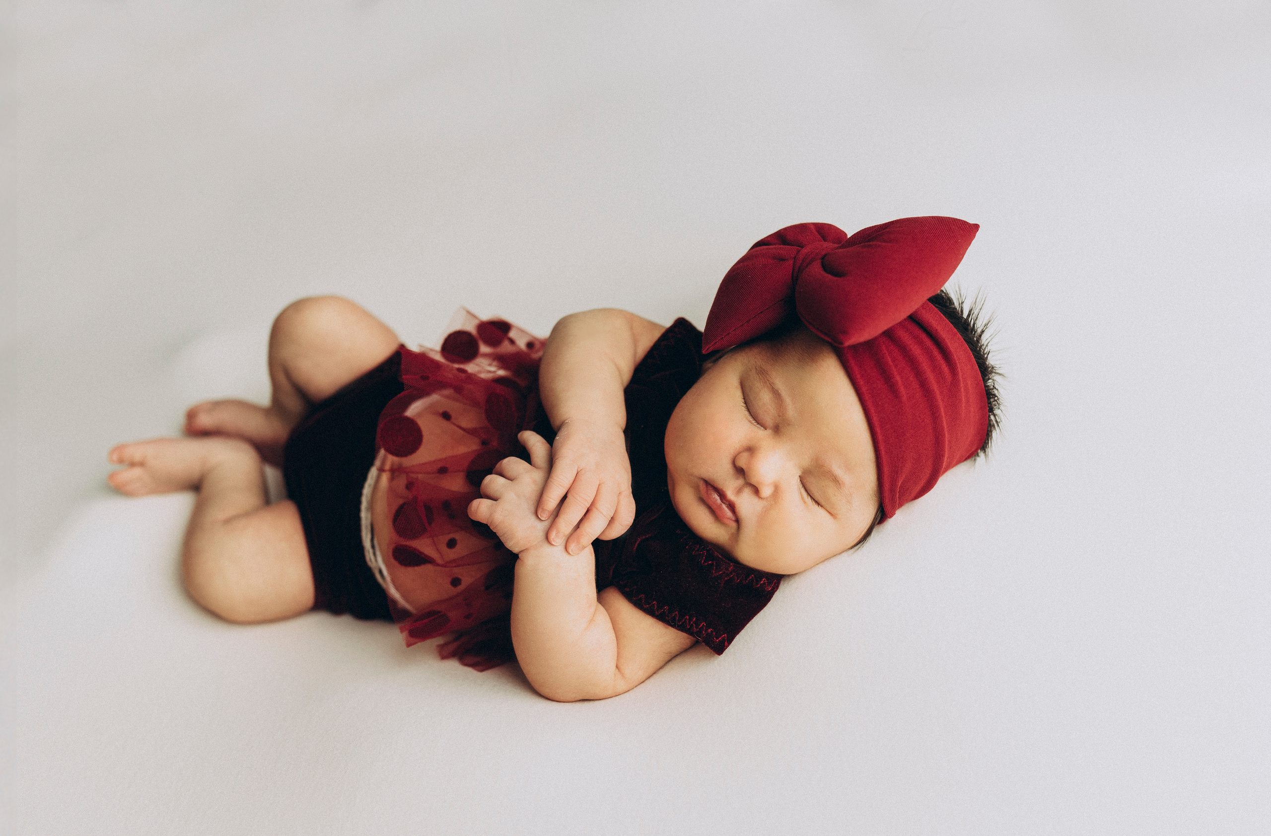 Айза 23 дня. Фотограф новорожденных в Москве Щелково и МО Ангелина Энговатова