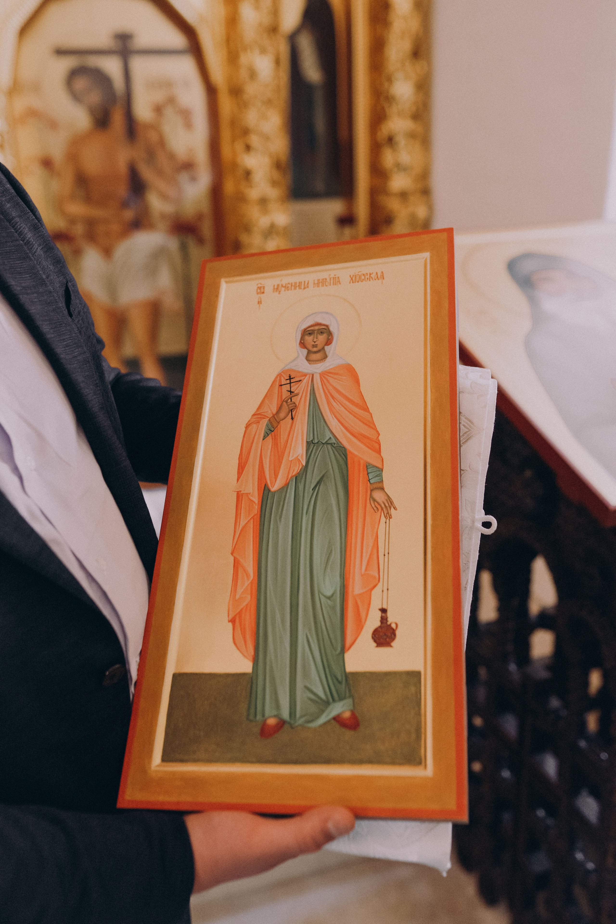 Таинство Крещения Мирослава. Фотограф новорожденных в Москве Щелково и МО Ангелина Энговатова