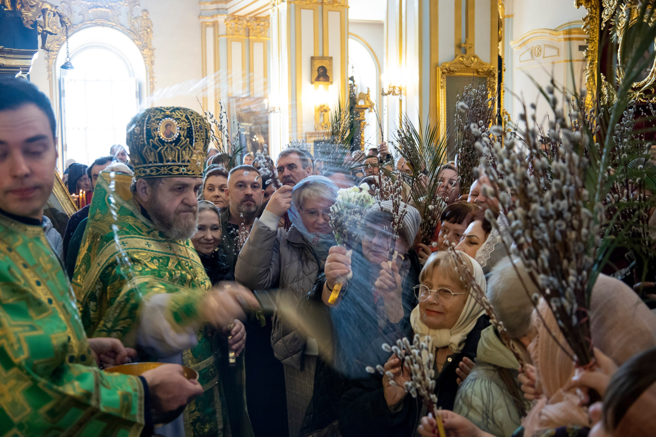 ВХОД ГОСПОДЕНЬ В ИЕРУСАЛИМ. НИКОЛО-БОГОЯВЛЕНСКИЙ МОРСКОЙ СОБОР
