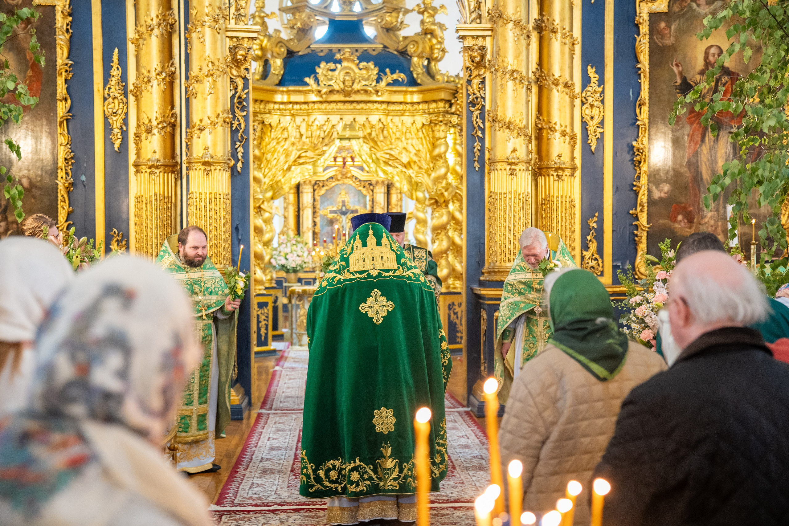 НЕДЕЛЯ 8-Я ПО ПАСХЕ. ДЕНЬ СВЯТОЙ ТРОИЦЫ. ПЯТИДЕСЯТНИЦА. НИКОЛО-БОГОЯВЛЕНСКИЙ МОРСКОЙ СОБОР