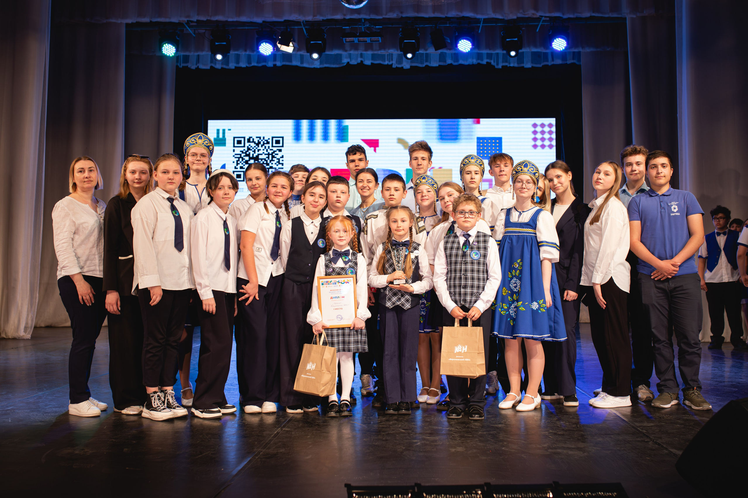 Весенний кубок Юниор лиги КВН Воронежской области. Портретный и репортажный фотограф в Воронеже: Анастасия Пузикова