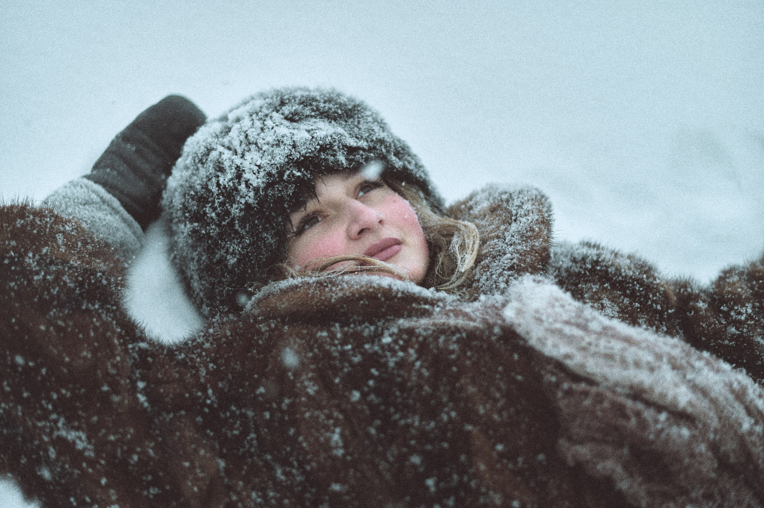 Арина и Кирилл. Вьюга. Женский фотограф в Череповце Даша Акулич