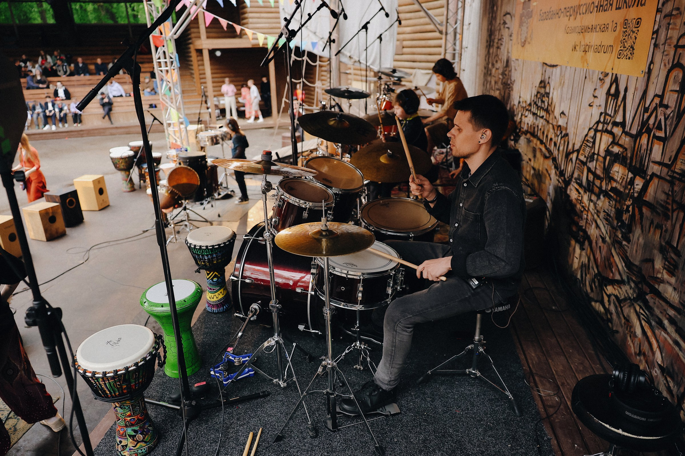 /РЕПОРТАЖ/ Концерт Krapivka Dream Drum. Свадебный фотограф Великий Новгород Станислав Кособудский