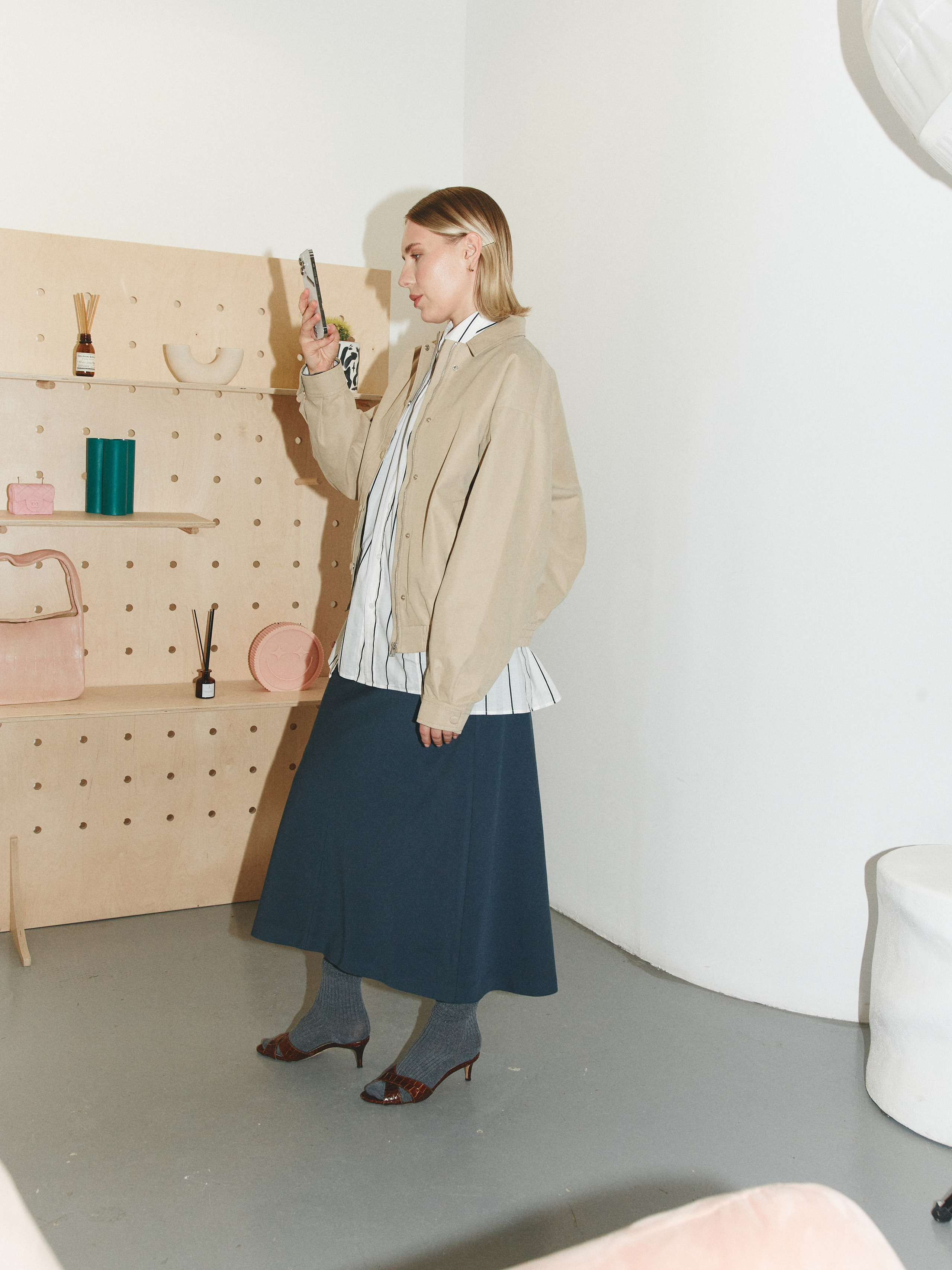 CHAIKA x THE CULTT working girl. Photographer Daria Ilkevich