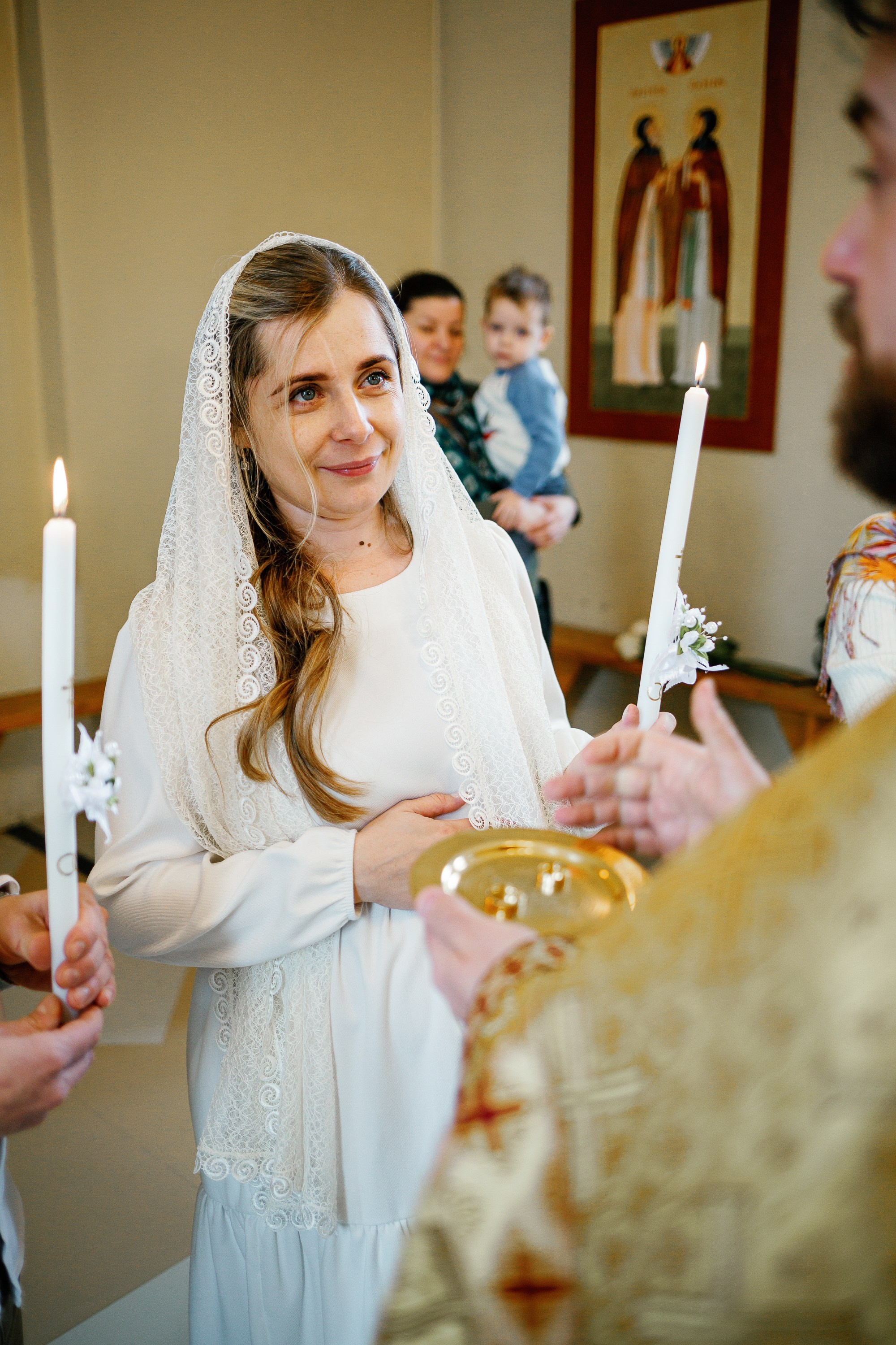 Венчание семейной пары