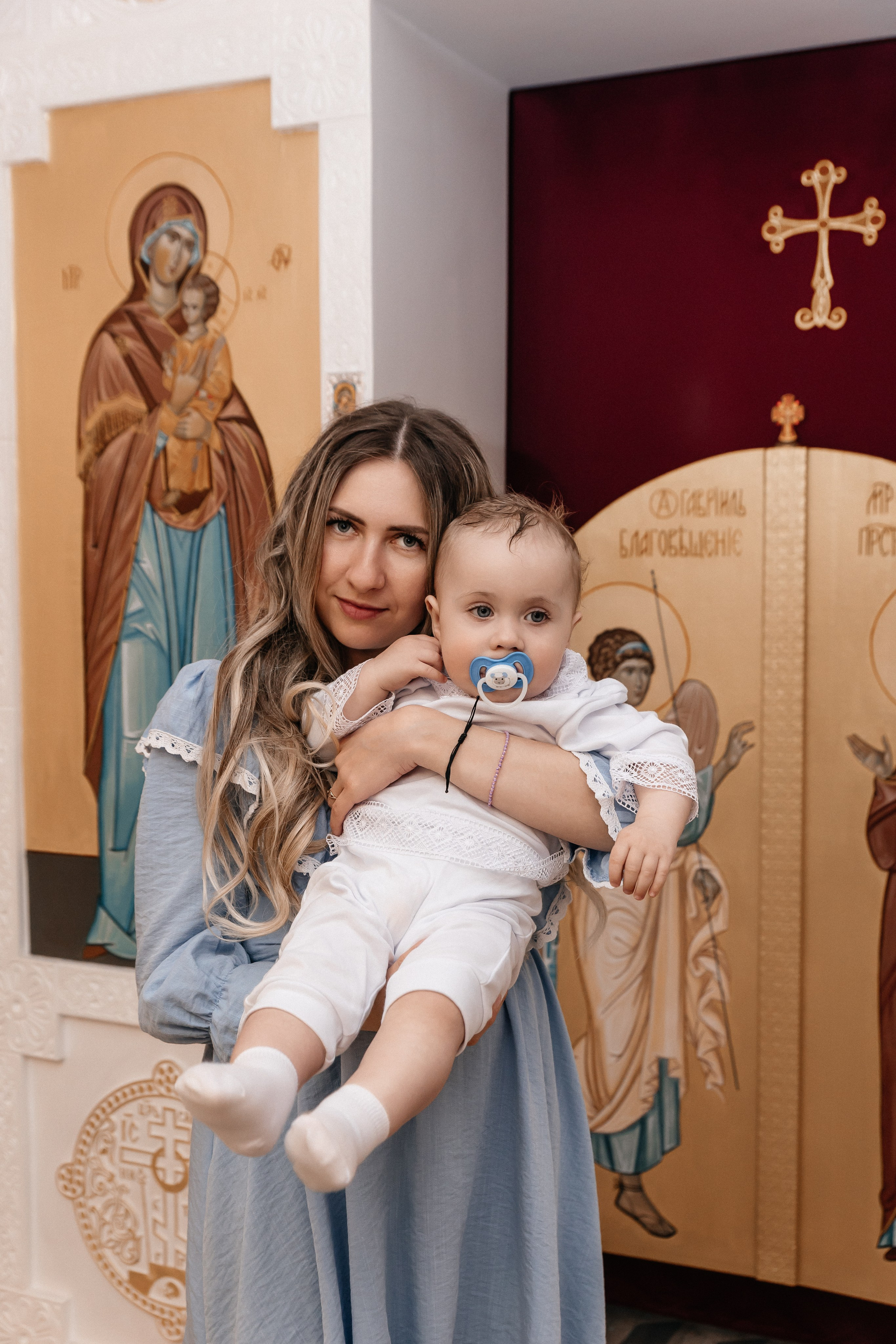 Крещение Влада. Семейный фотограф Минск Усова Ольга