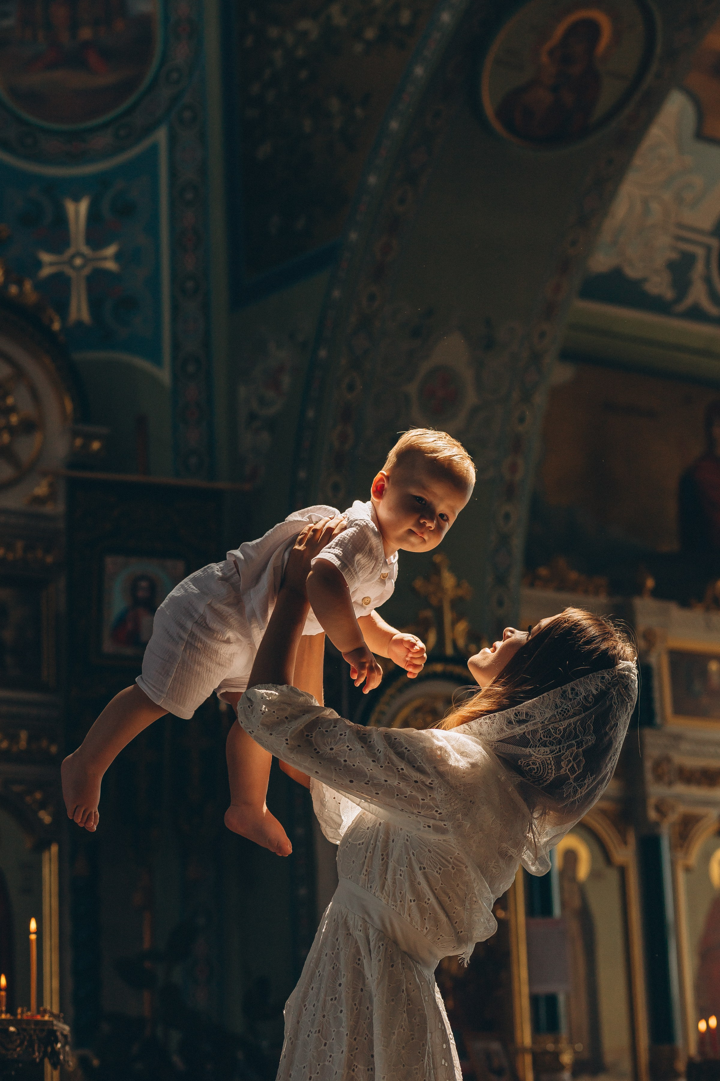 Крещение Максима. Семейный фотограф в Волгодонске Краченцева Анна