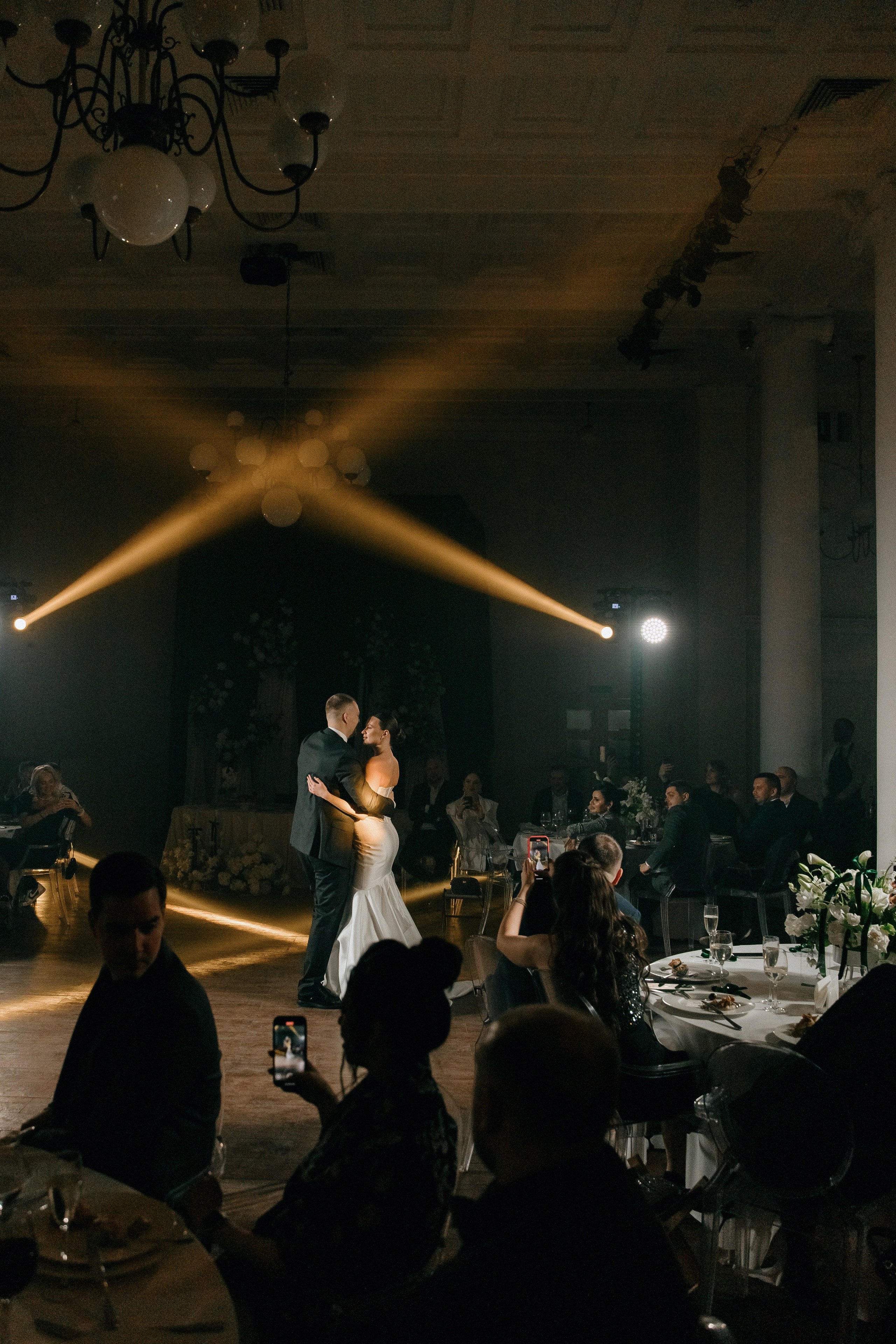 Свадебный банкет на вилле Политика. Свадебный фотограф Москва