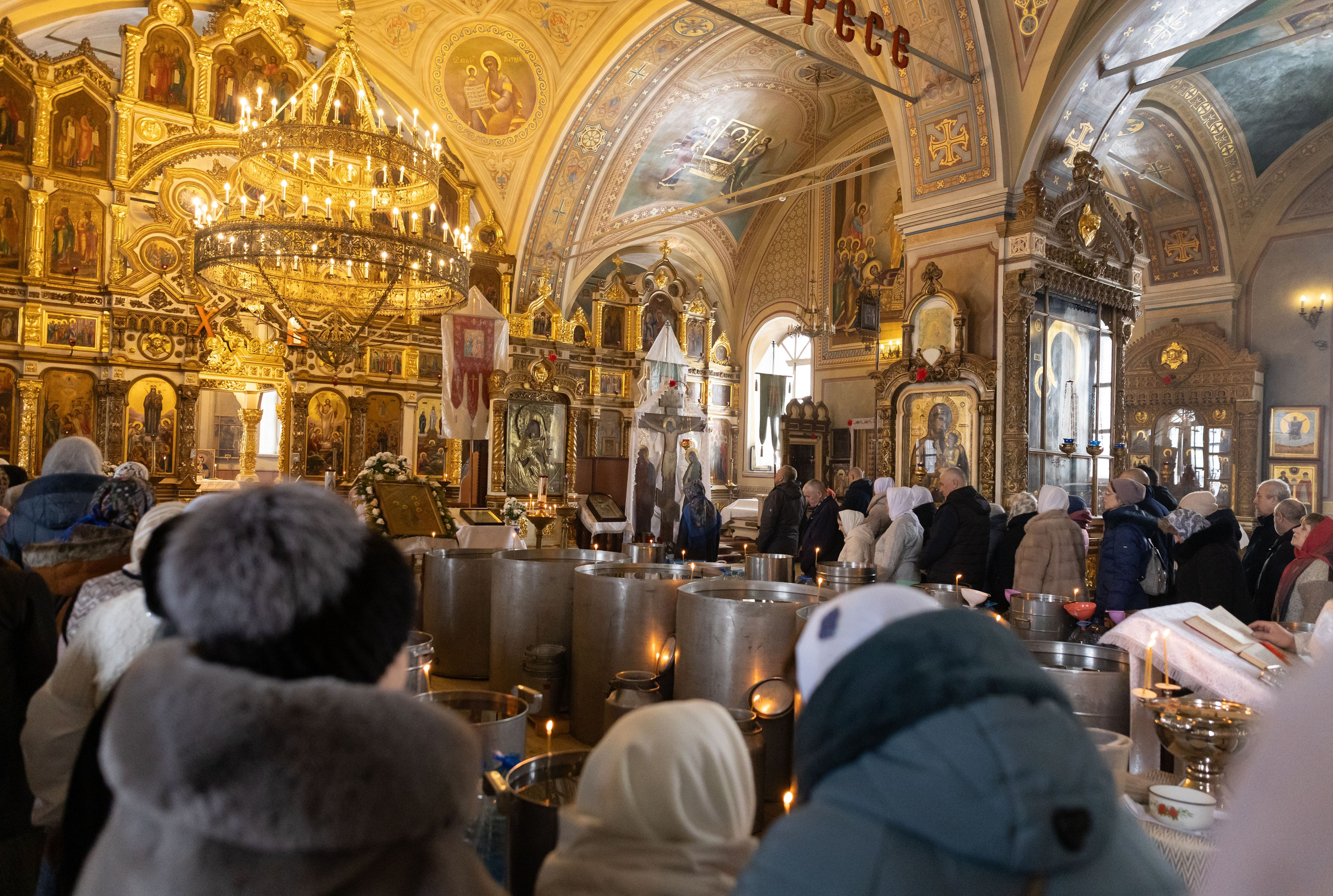Крещение. Утренняя. Семейный и детский фотограф Анна Петракова