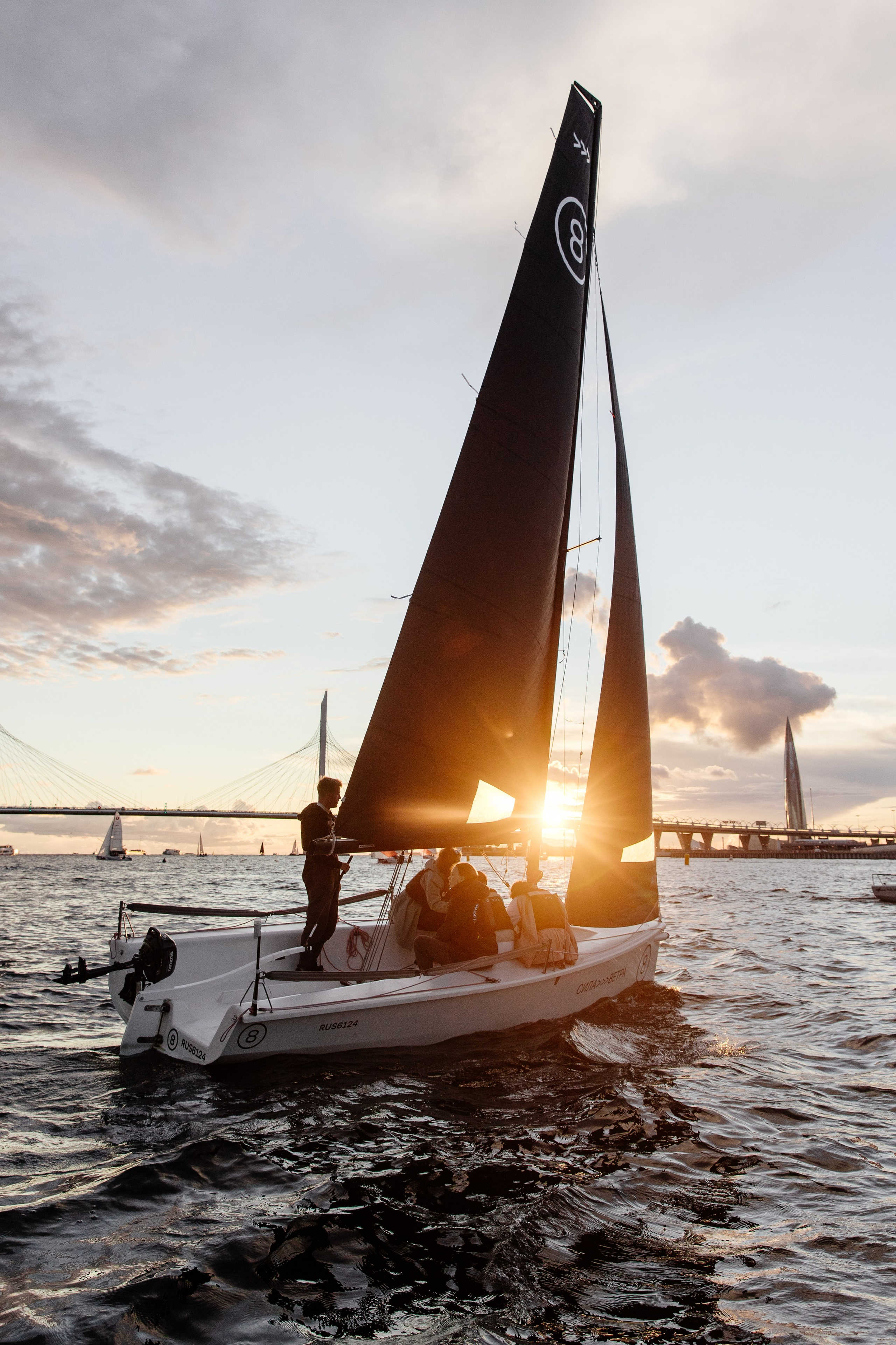 Спортивная фотосъемка, яхтинг, фотосъемка. Фотограф Ольга Че