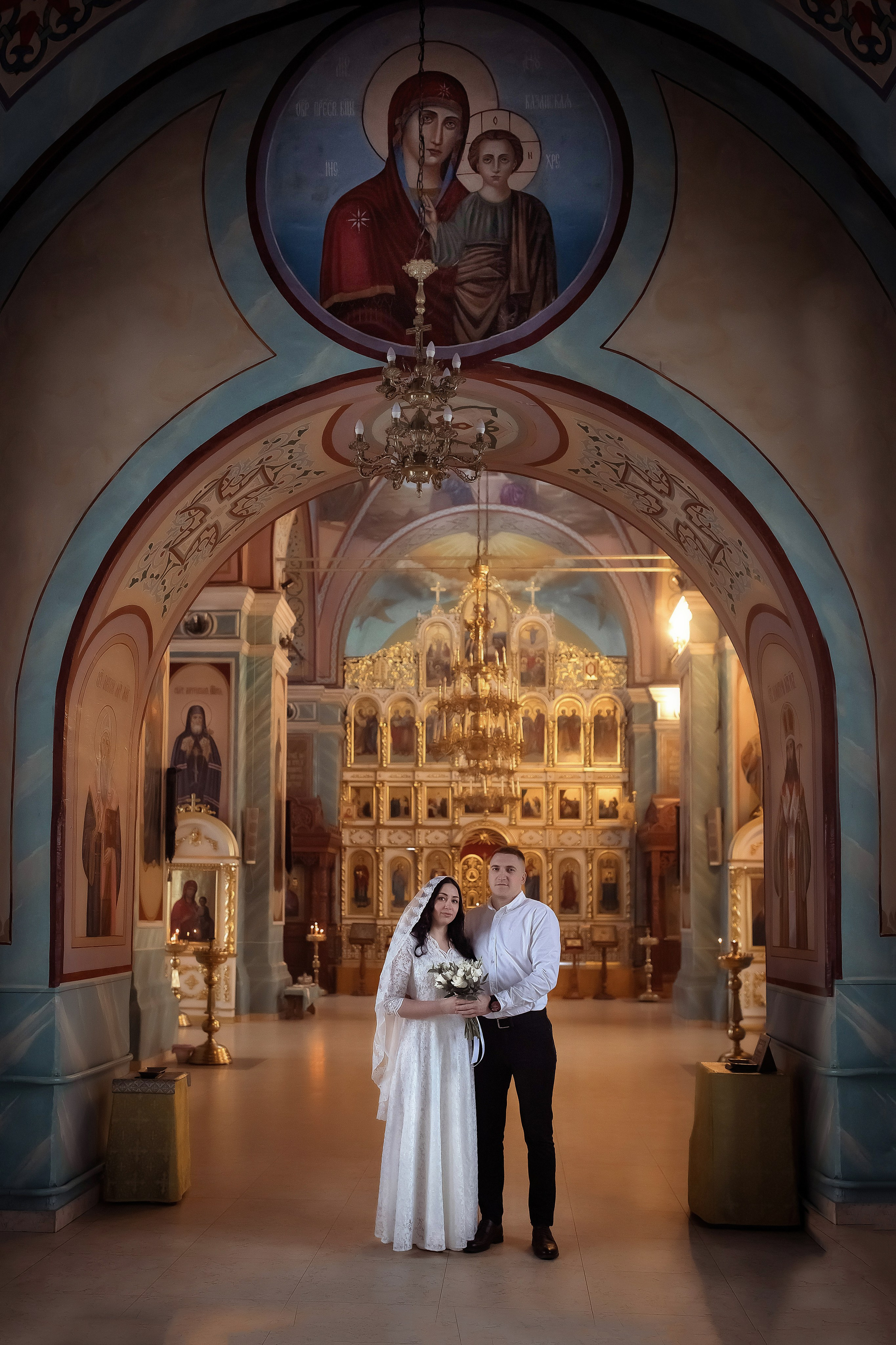 Анжелика и Геннадий Казанский храм. Фотограф на крещение и венчание