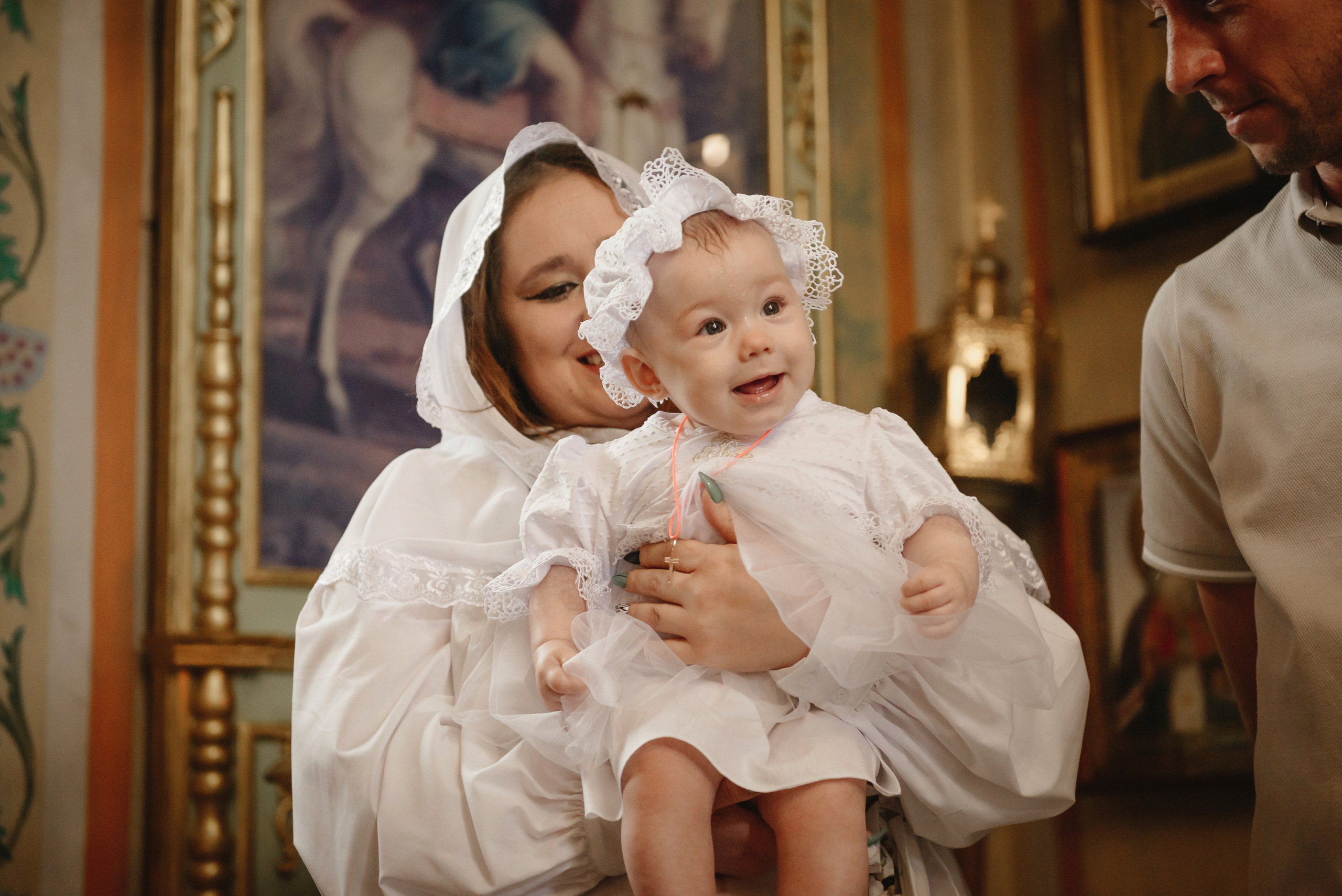 Таинство Крещения. Фотограф новорожденных в Ростове-на-Дону