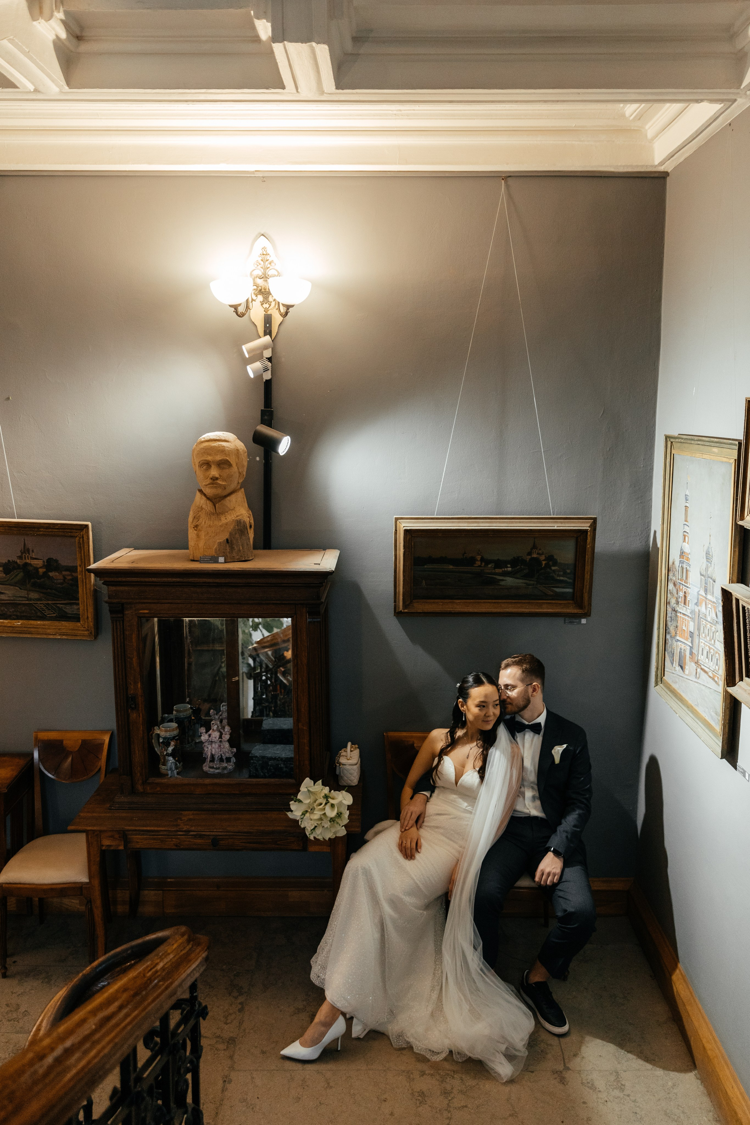 Сергей и Анастасия | Особняк Души Москва. Свадебный фотограф Ангелина Зотова | Обнинск, Москва, Калуга