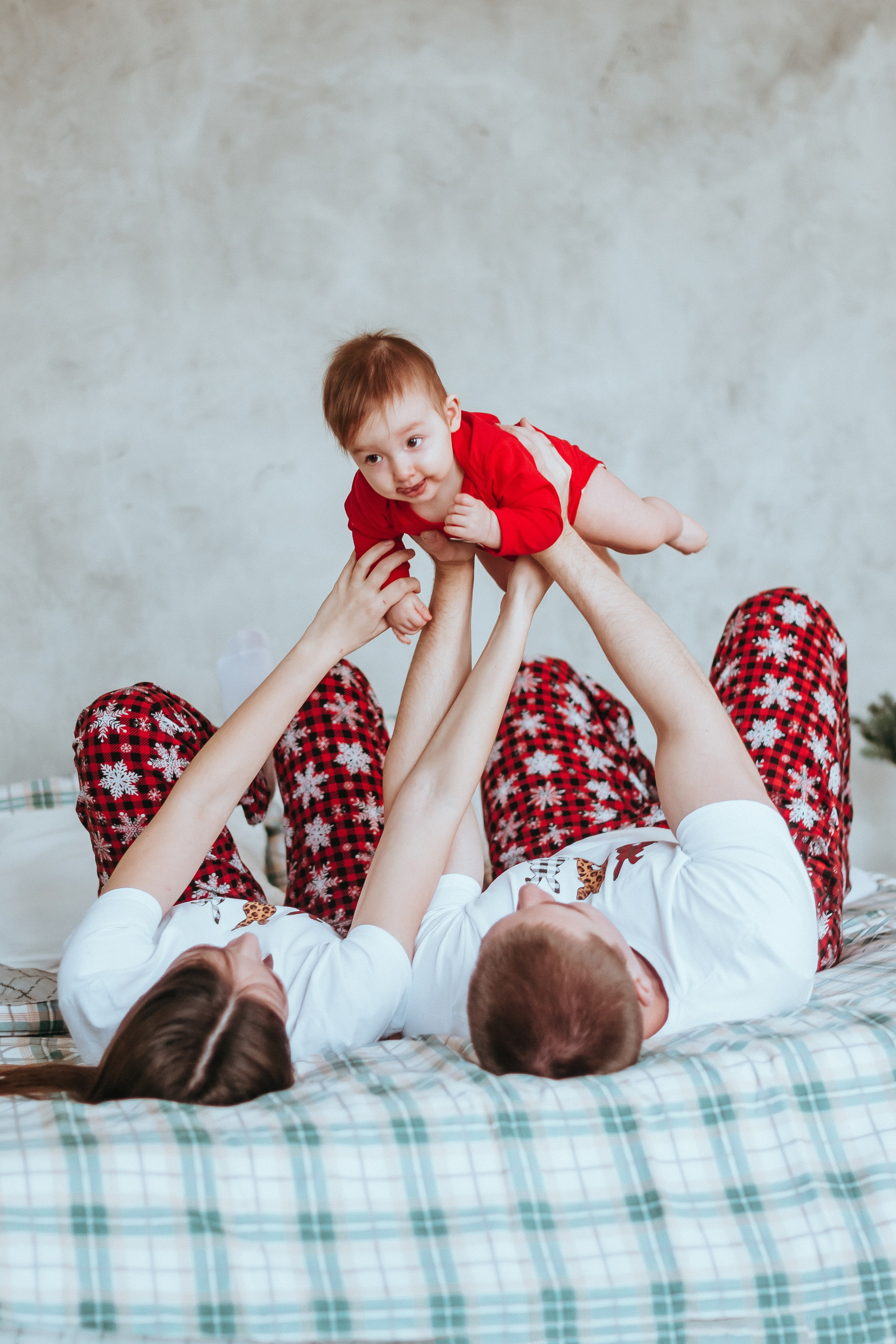 Новогодняя семейная фотосессия Кемерово