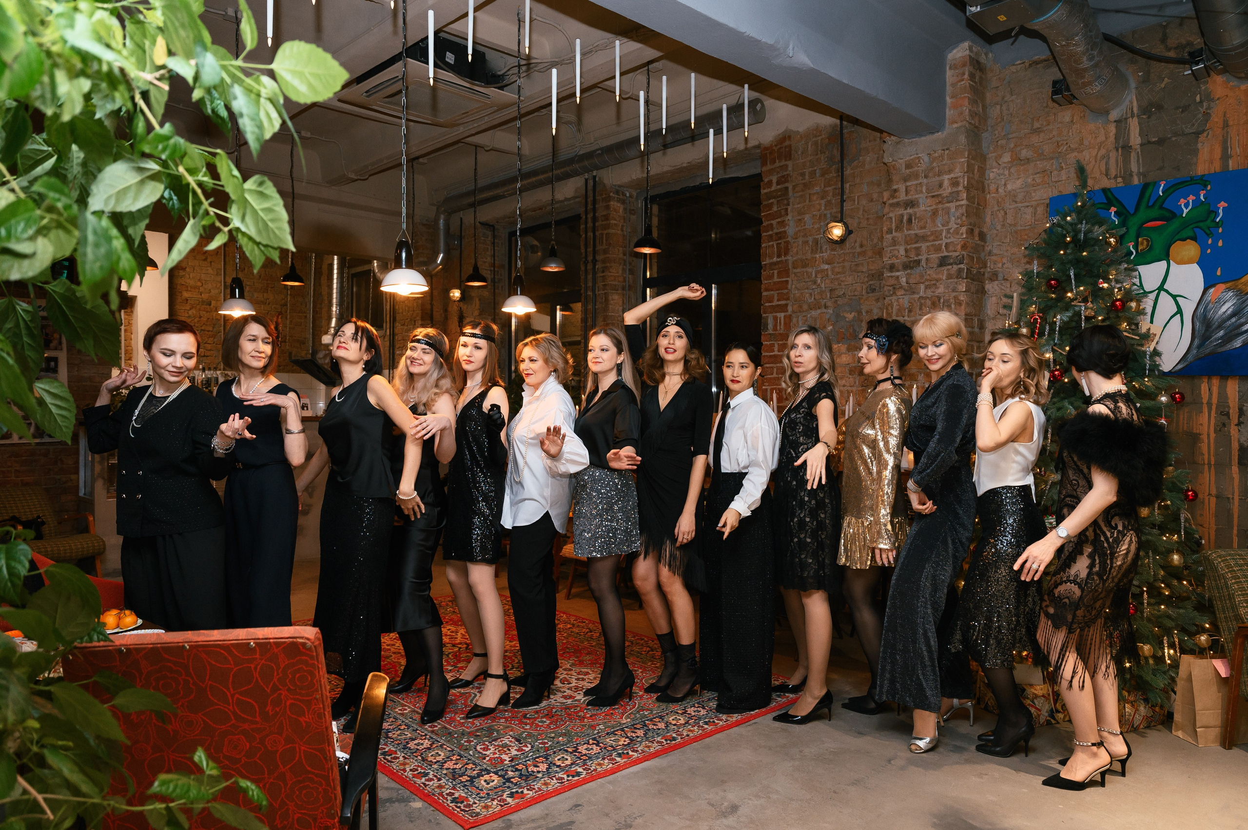 Корпоратив школы танцев в стиле «Мафия». Wedding and family photographer USA