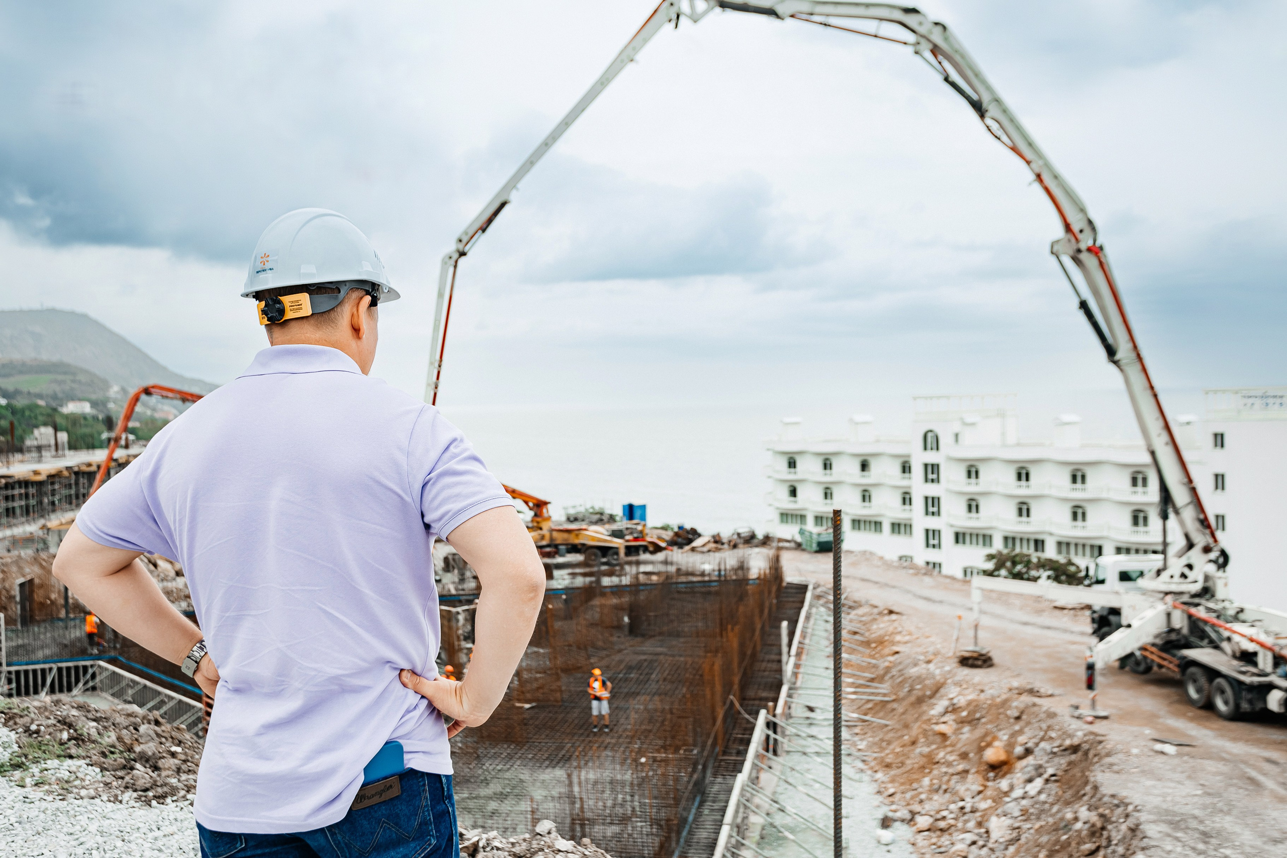 Комплекс апартаментов Letto, заливка бетона_16.09.2024. Аминов Руслан | Фотограф