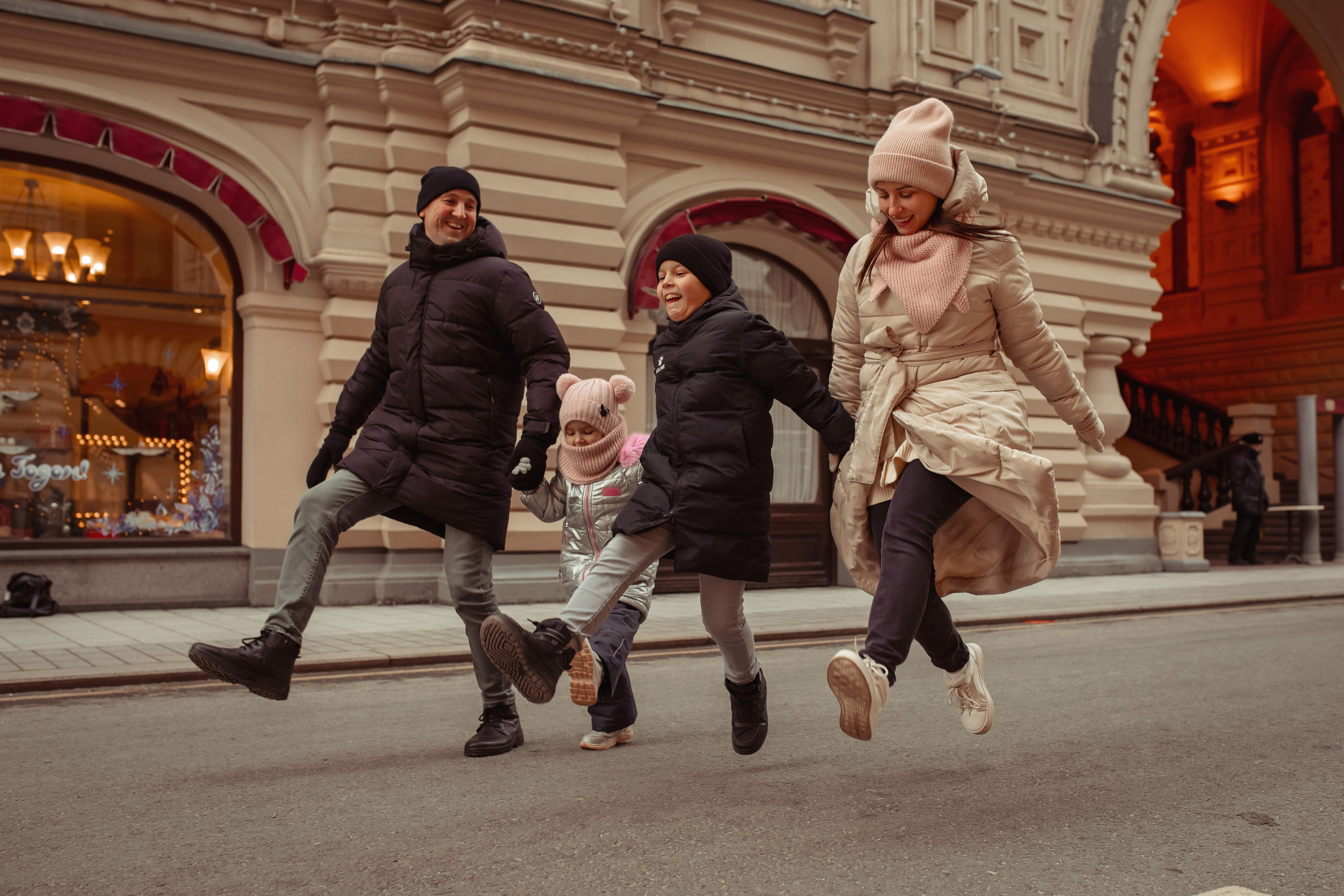 Вика, Дима, Андрей, Настя. Семейный и детский фотограф в Москве Дорогова Екатерина