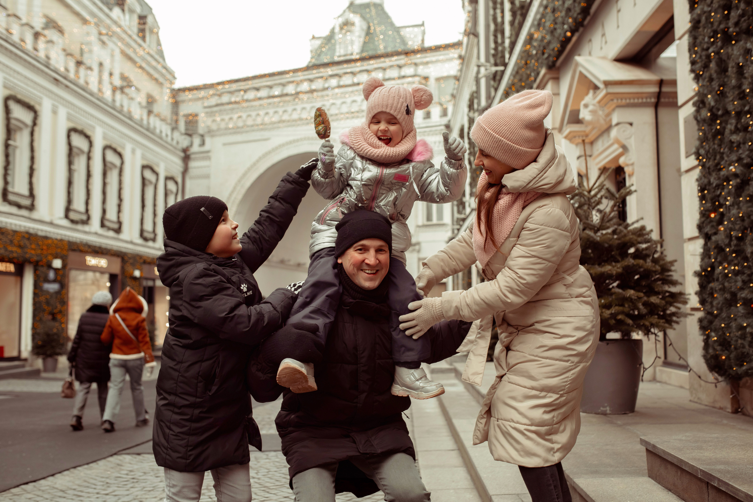 Вика, Дима, Андрей, Настя. Семейный и детский фотограф в Москве Дорогова Екатерина