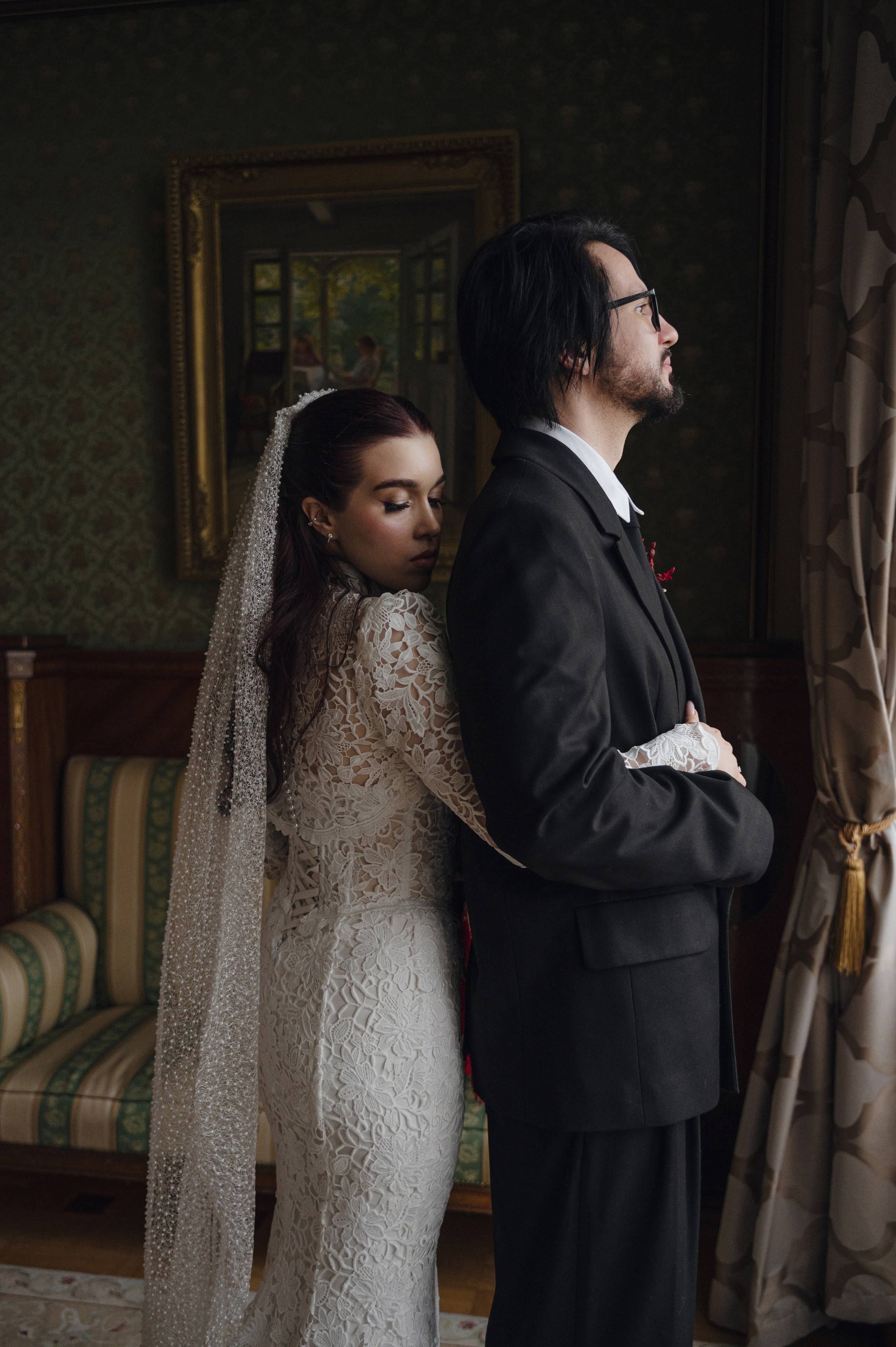 Денис и Анастасия. Метрополь и Особняк Спиридонова. Свадебный фотограф Москва и Санкт-Петербург. Анастасия Чудина