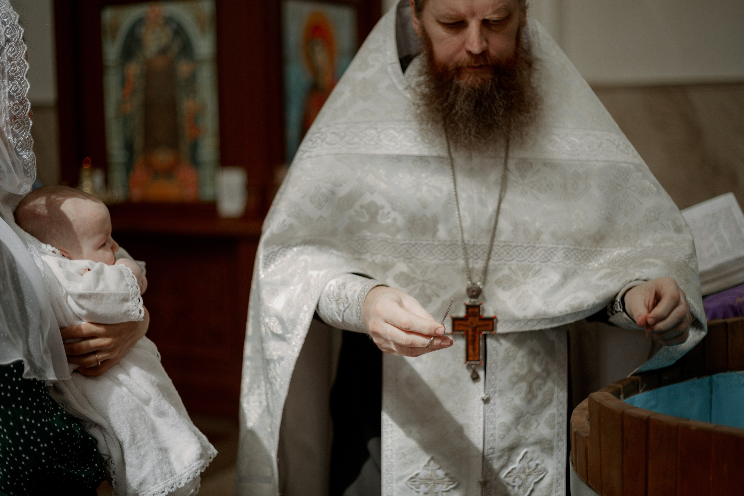 Таинство Крещения Мирона. Семейный и свадебный фотограф в Краснодар|Сочи|Москва| Исаева Валерия