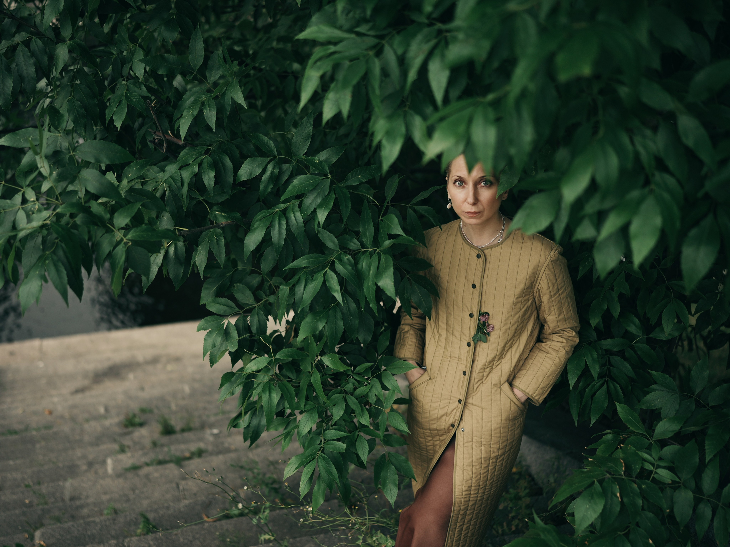 Девушка в летнем парке. Fotографиня из Санкт-Петербурга Настя Шуман