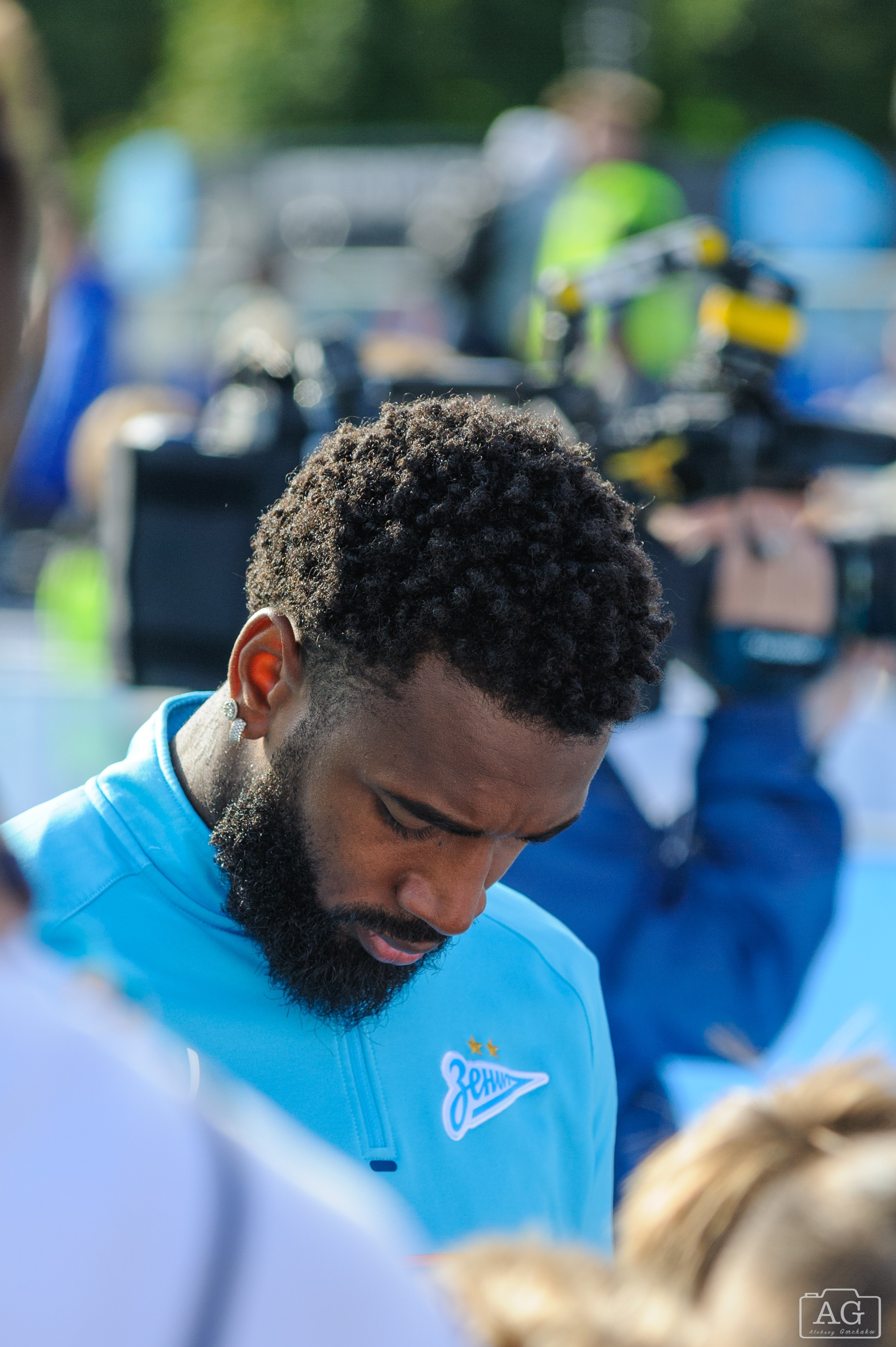 Открытая тренировка ФК «Зенит». Алексей Горчаков. Фотограф на ваш праздник