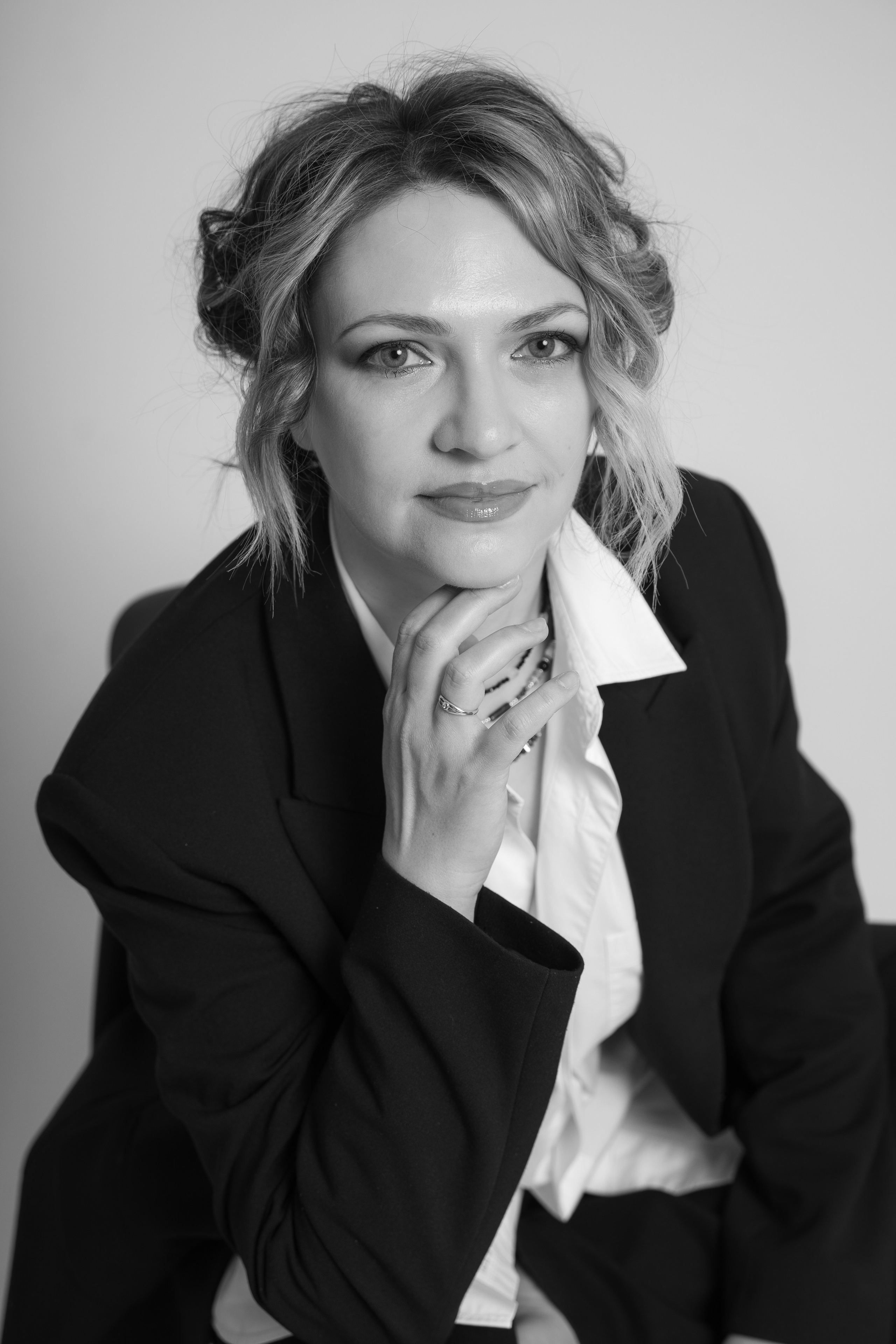 Черно-белая фотосессия