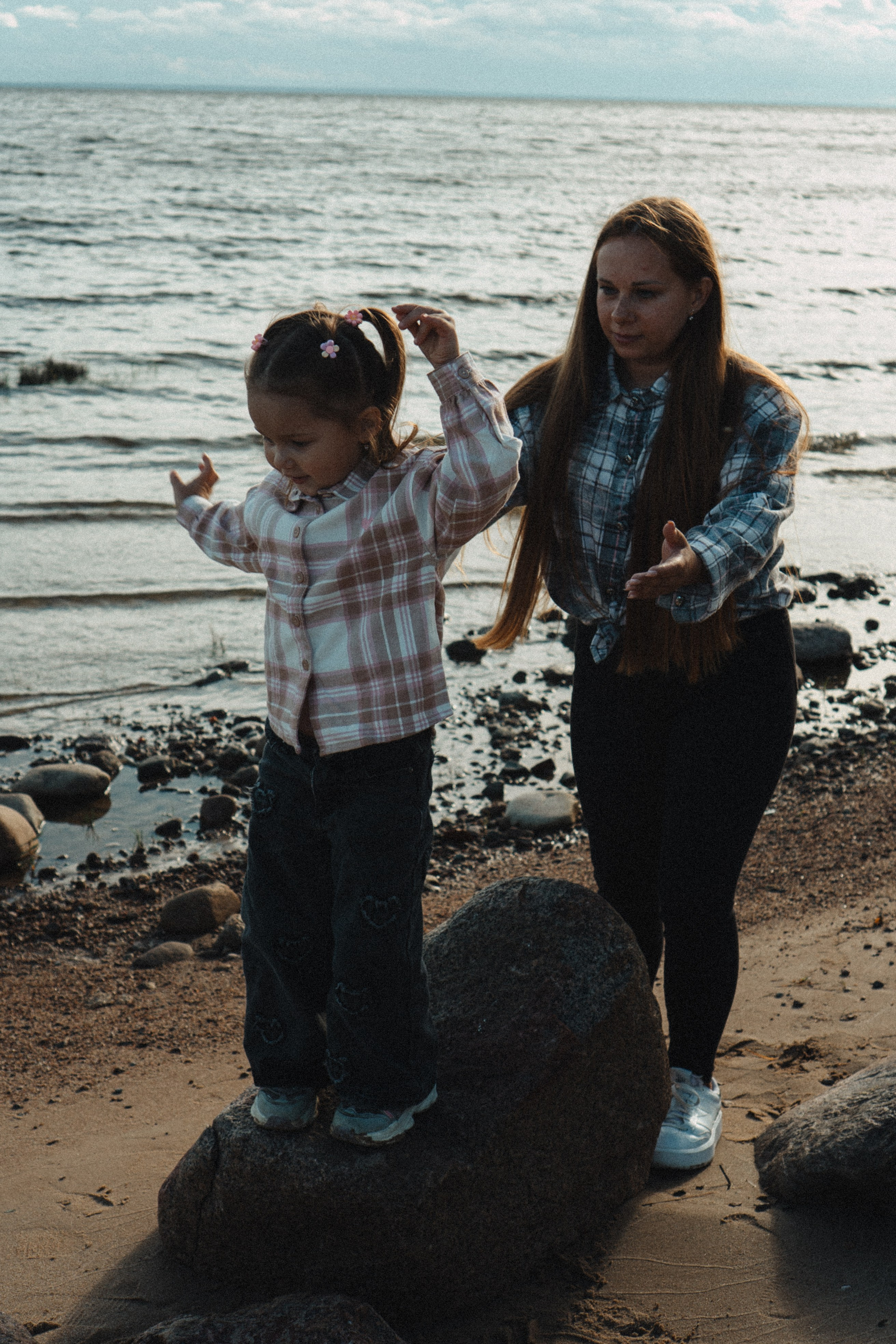 МАМА И ДОЧКА НА ФИНСКОМ ЗАЛИВЕ. Профессиональный фотограф, Санкт-Петербург — Виктория Богомолова