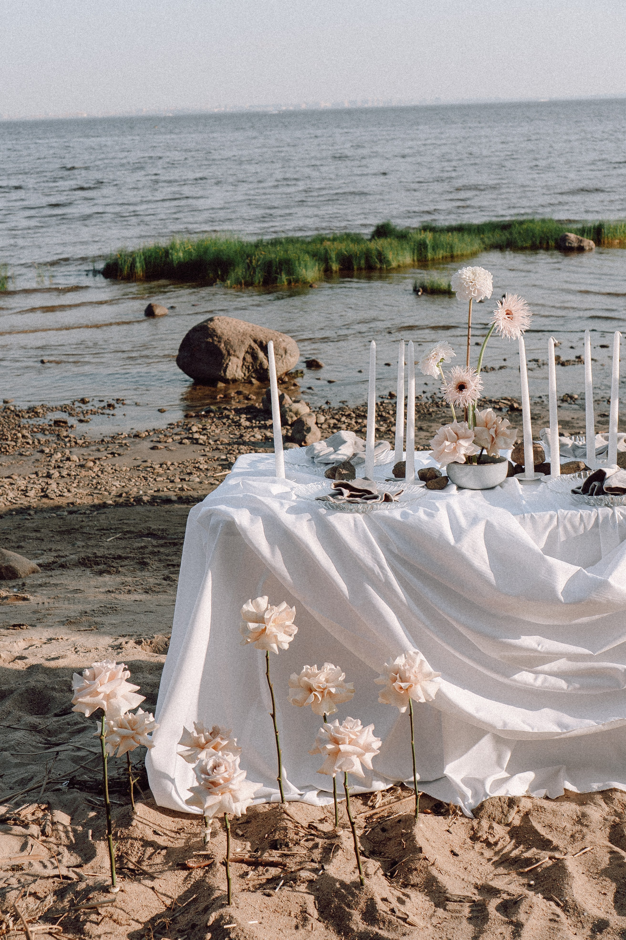 СВАДЕБНАЯ ФОТОСЕССИЯ ВЫЕЗДНОЙ ЦЕРЕМОНИИ (ФИНСКИЙ ЗАЛИВ). Профессиональный фотограф, Санкт-Петербург — Виктория Богомолова