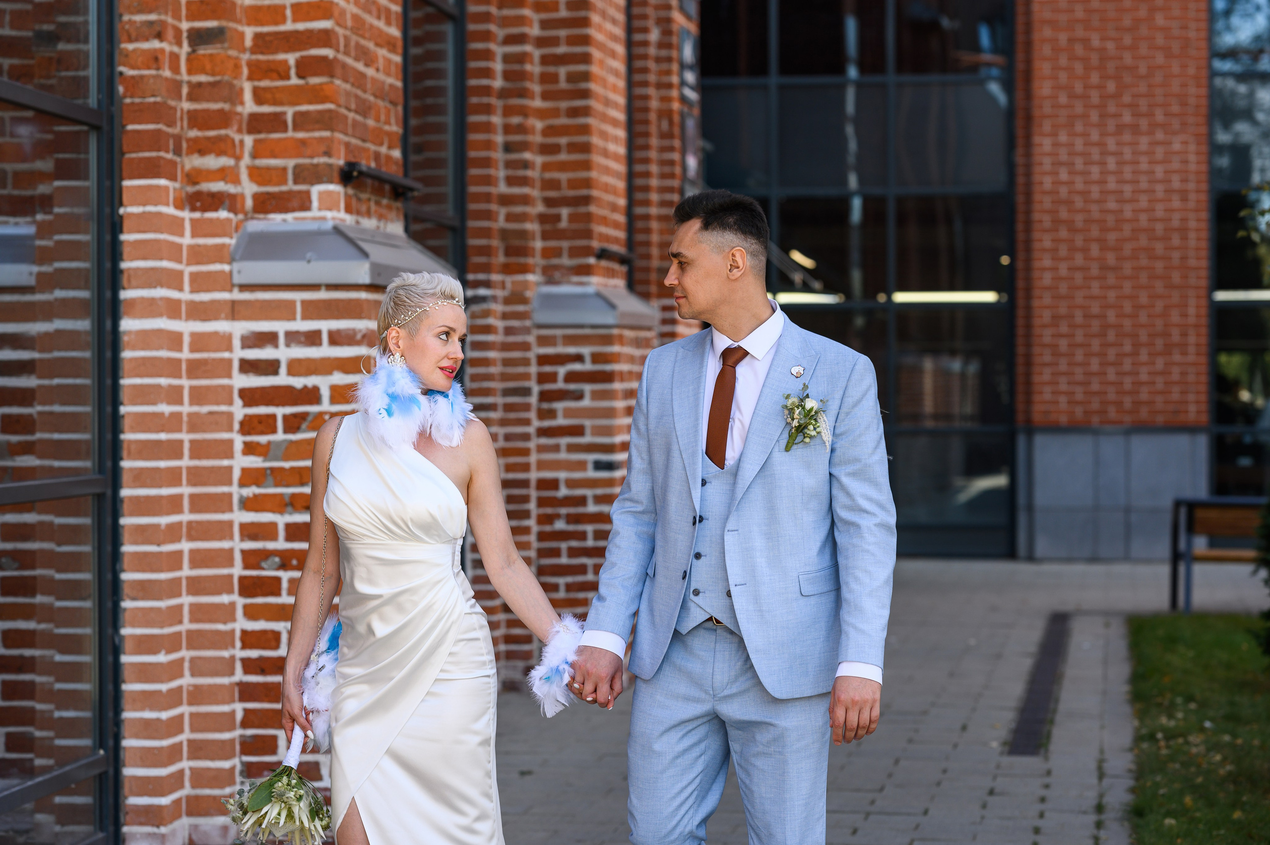 Свадебная фотосессия Дворец бракосочетания № 1. Свадебный фотограф Москва Юрий Кульман