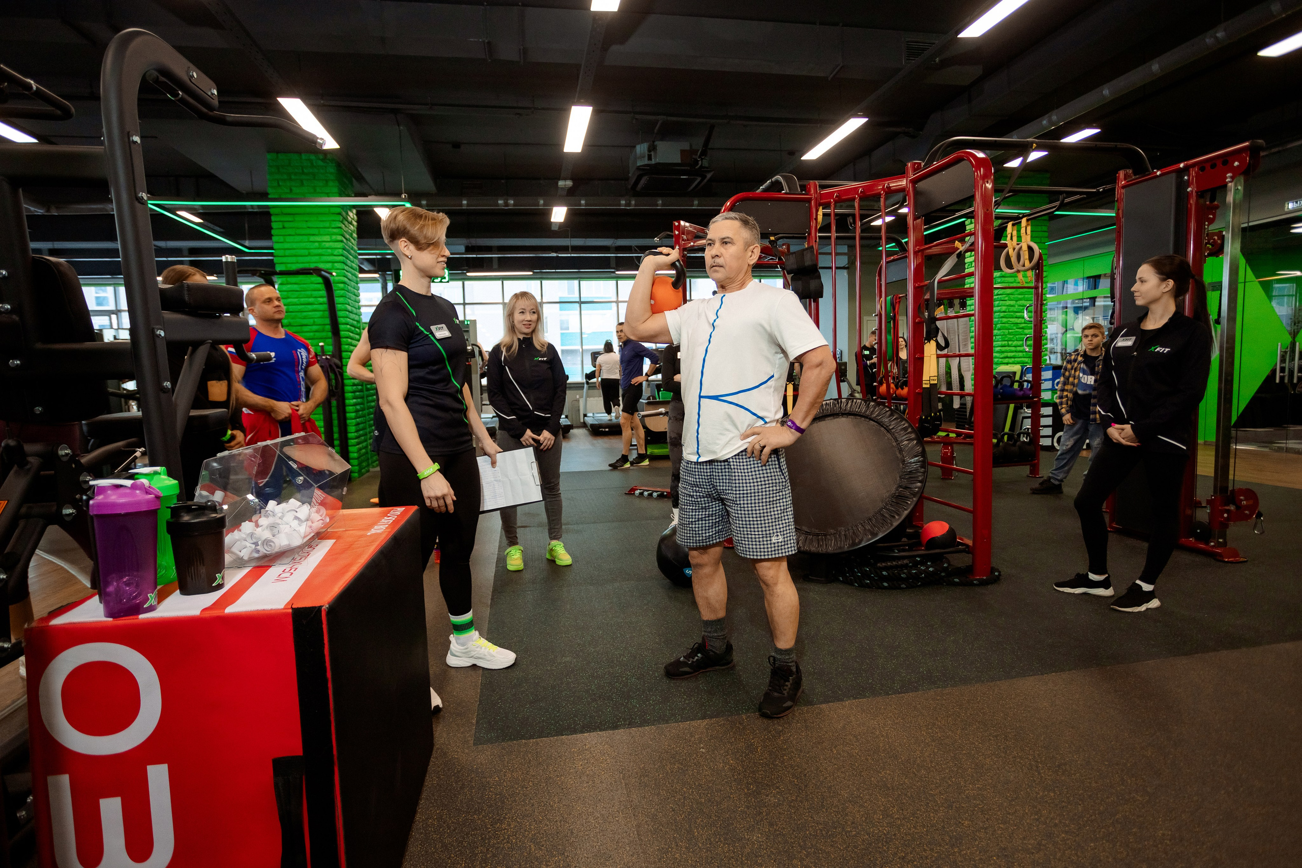 РЕПОРТАЖ: ФИТНЕСС-КЛУБ X-FIT. Профессиональный фотограф в Ижевске Леша Петров