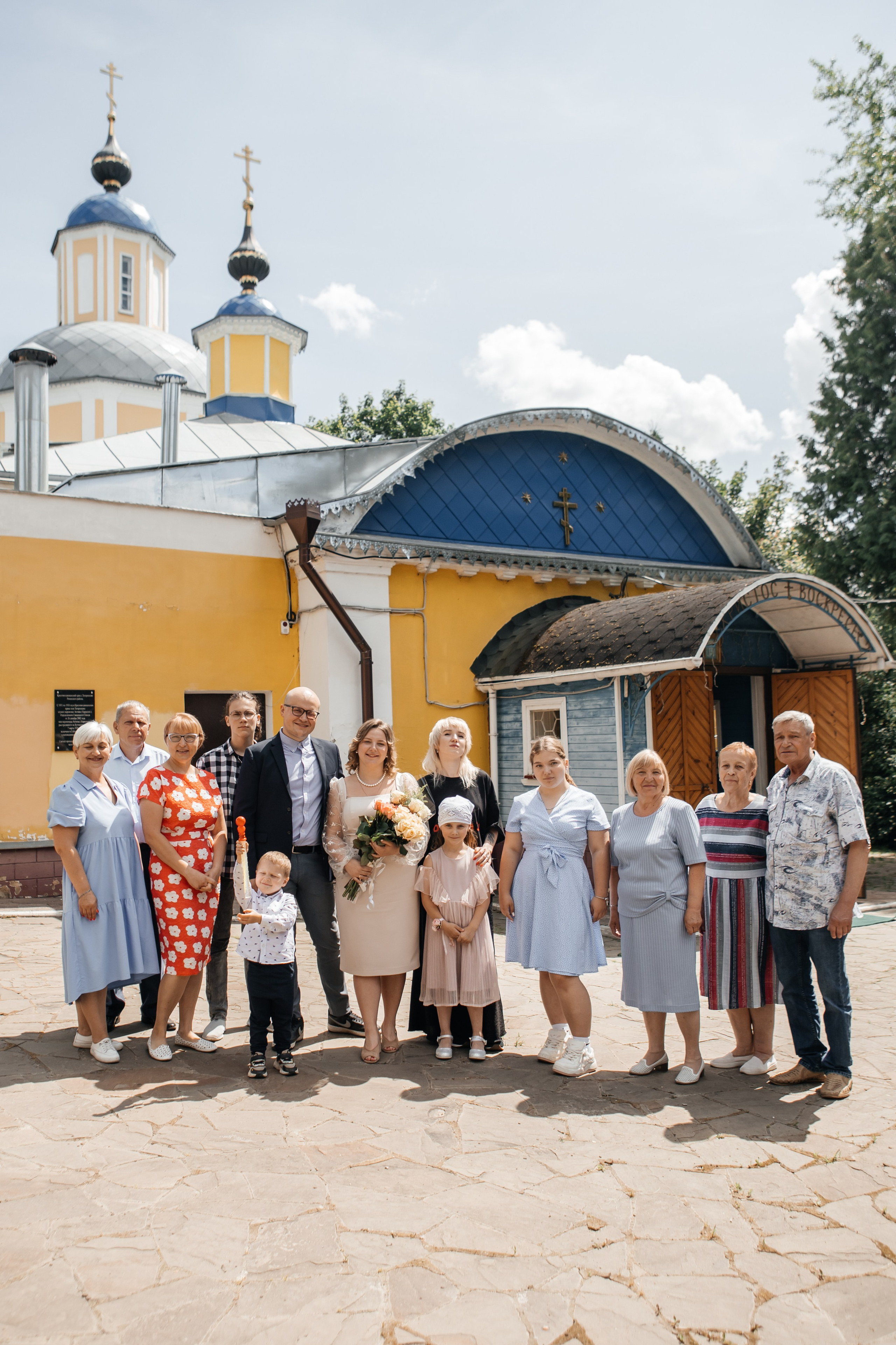 Венчание. Церковь Воздвижения Честного Креста Господня в Татаринцево. Фотограф Валерия Горбунова Подольск Бутово Видное Щербинка