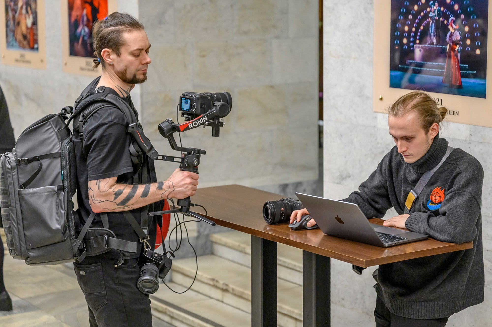 Репортажная съемка мероприятия «Ночь театров» в Московском театре оперетты. 2025. Фотограф Анна Мельникова | Москва