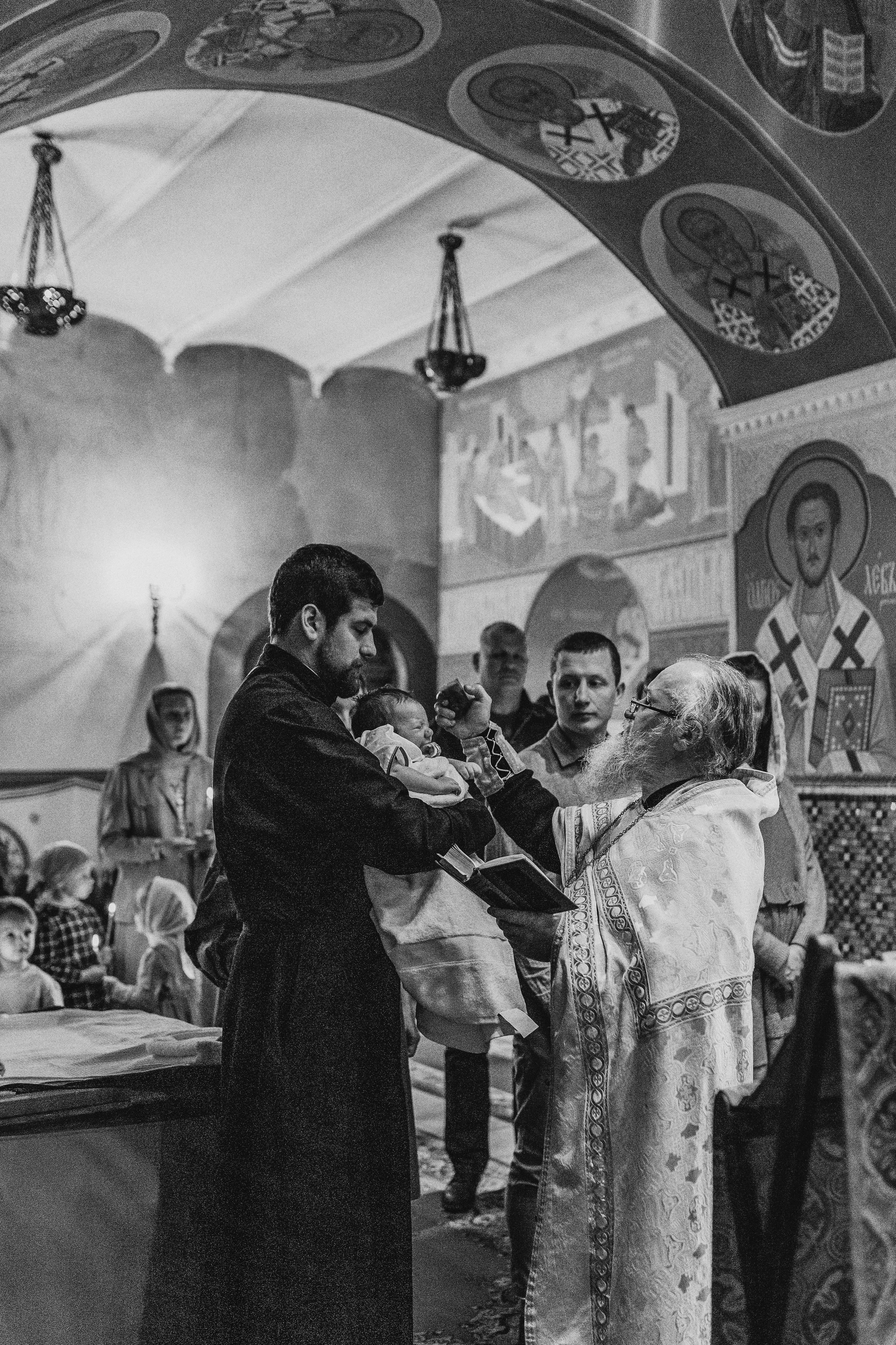 Крещение. Фотограф Мария Прусакова