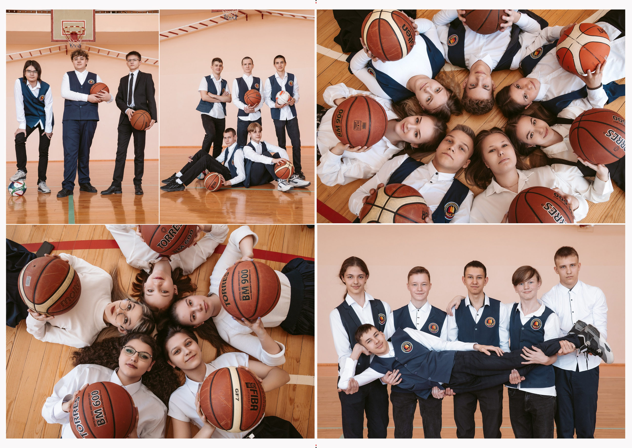 Съемка в школе. Фокус студия. Выпускные альбомы в Красноярске