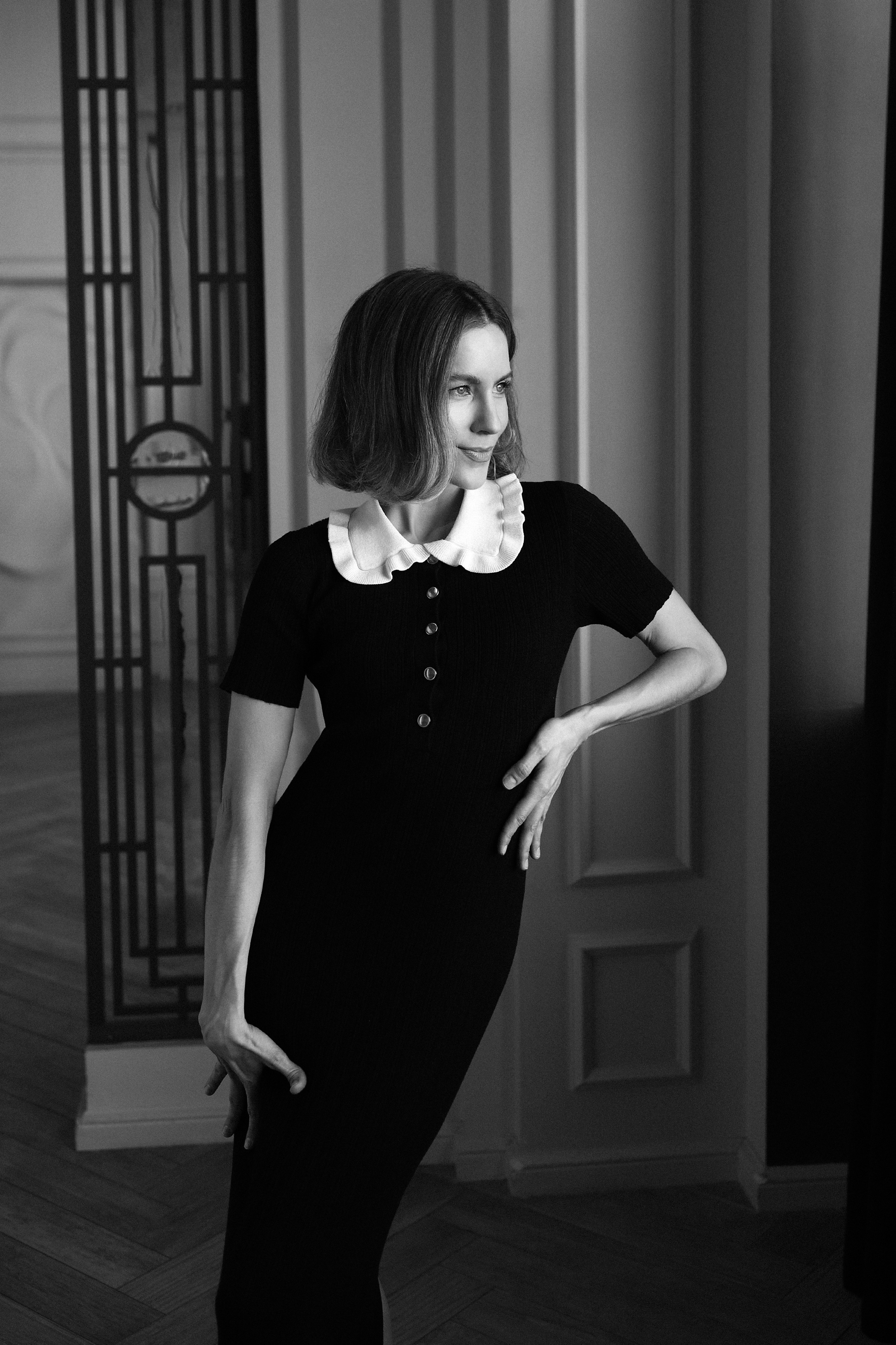 Женская фотосессия. Портретный фотограф в Москве Черная Юлия