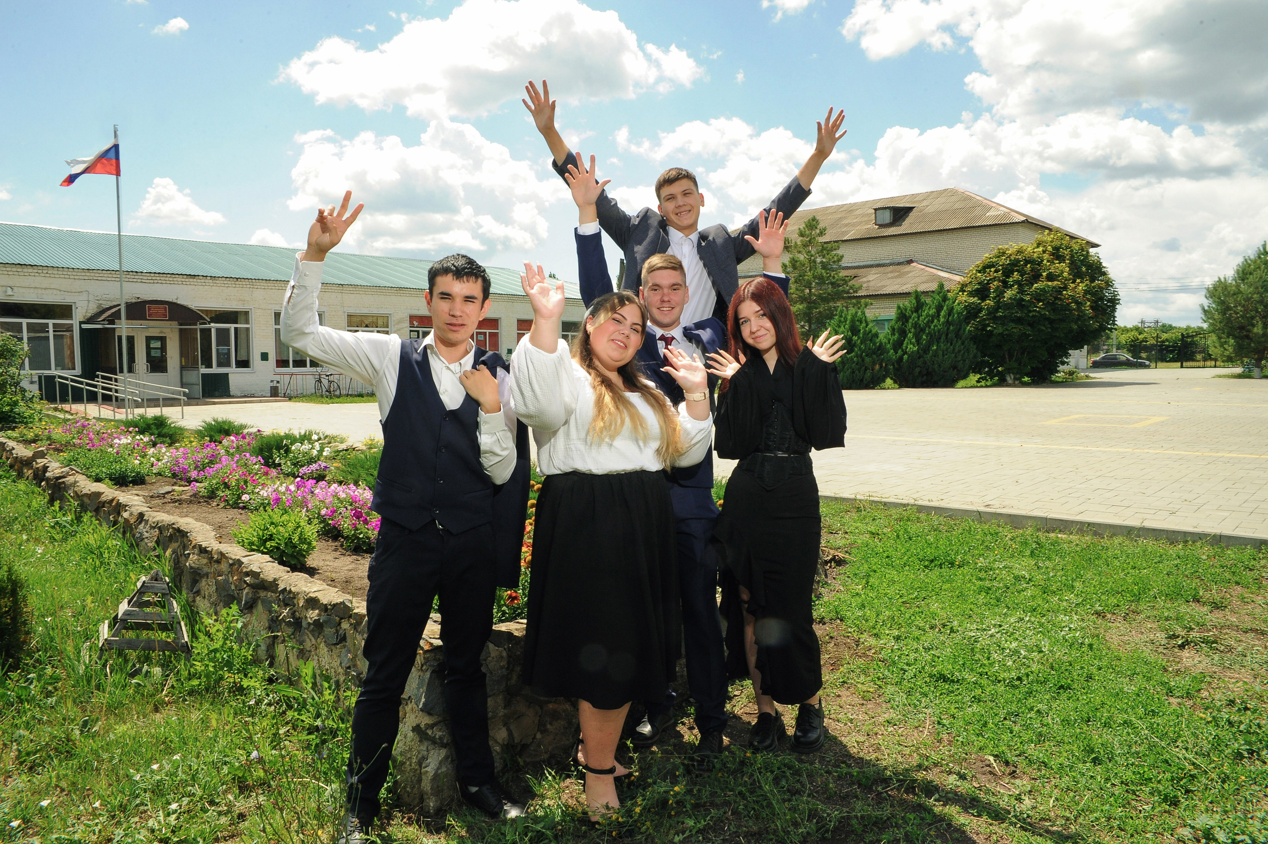 Общее фото. Выпускные альбомы. Фотограф Ксения Борисова