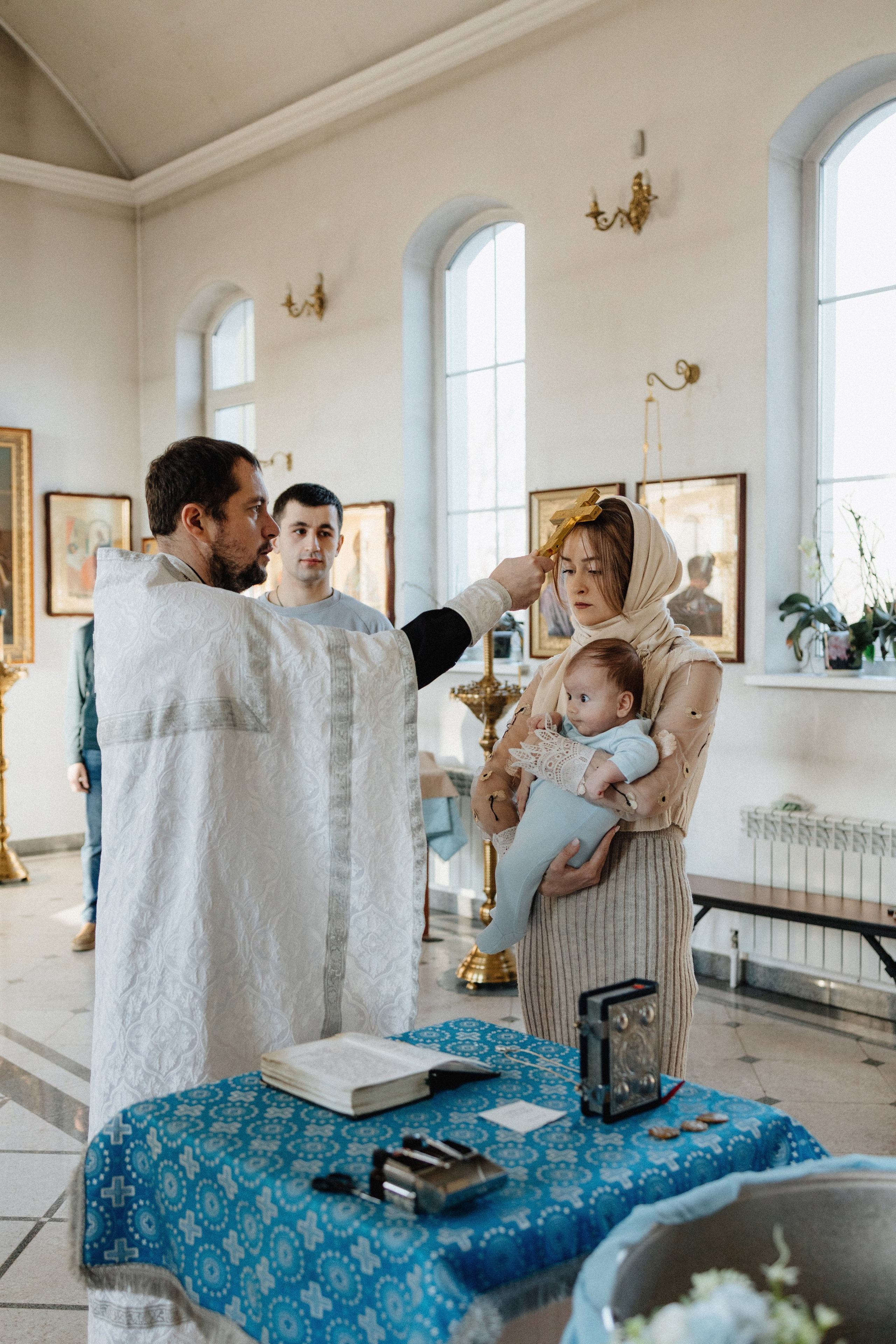Крещение. Семейный лайфстайл фотограф в г. Липецк